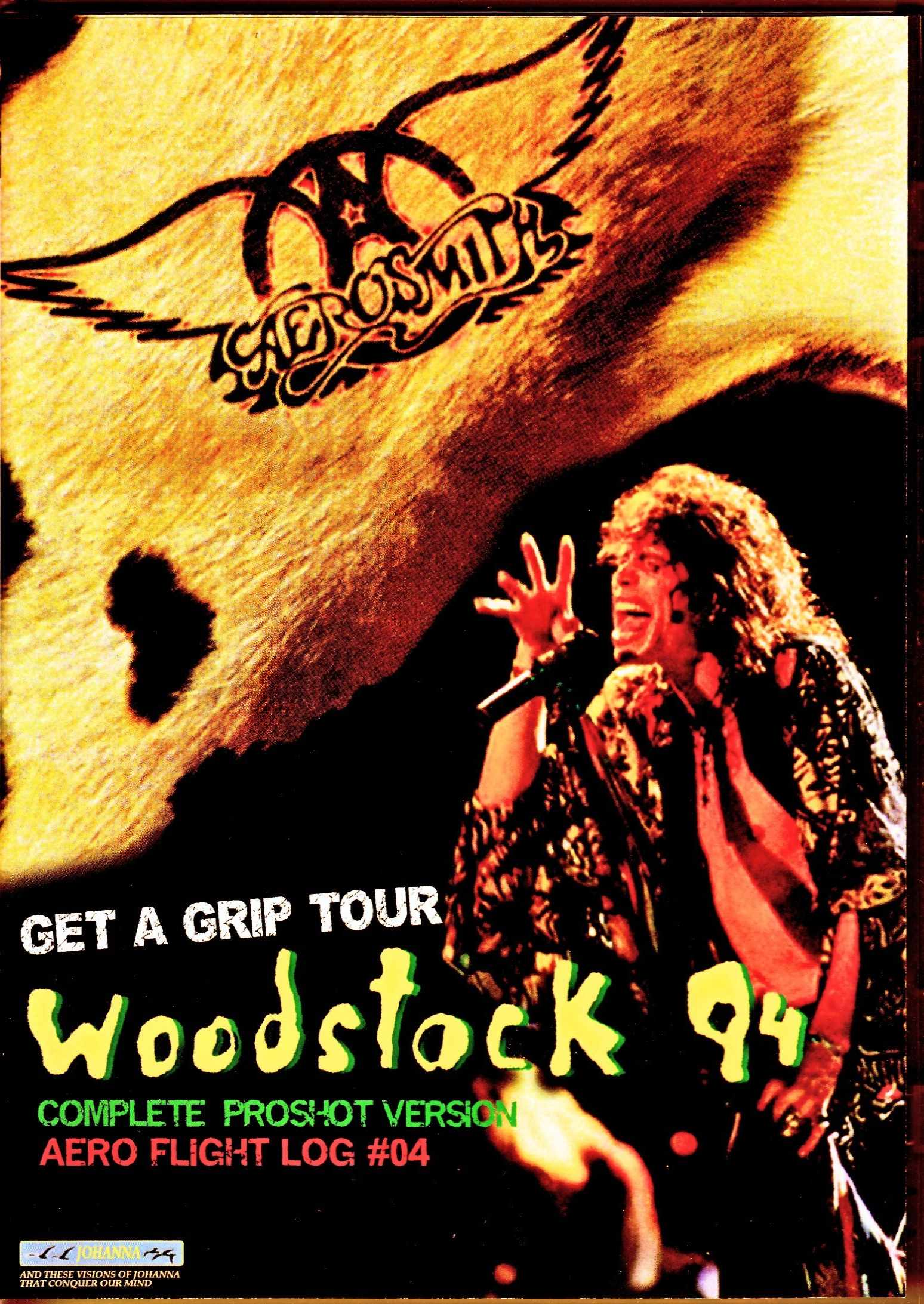 Aerosmith エアロスミス/NY,USA 1994 Japanese Broadcast Edition