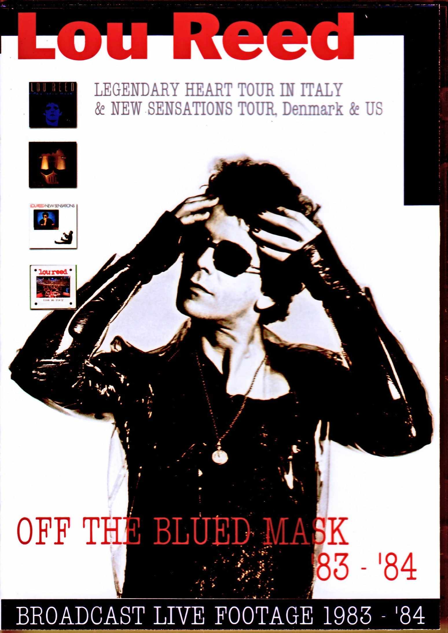 Lou Reed ルー・リード/Broadcast Live Footage 1983-1984