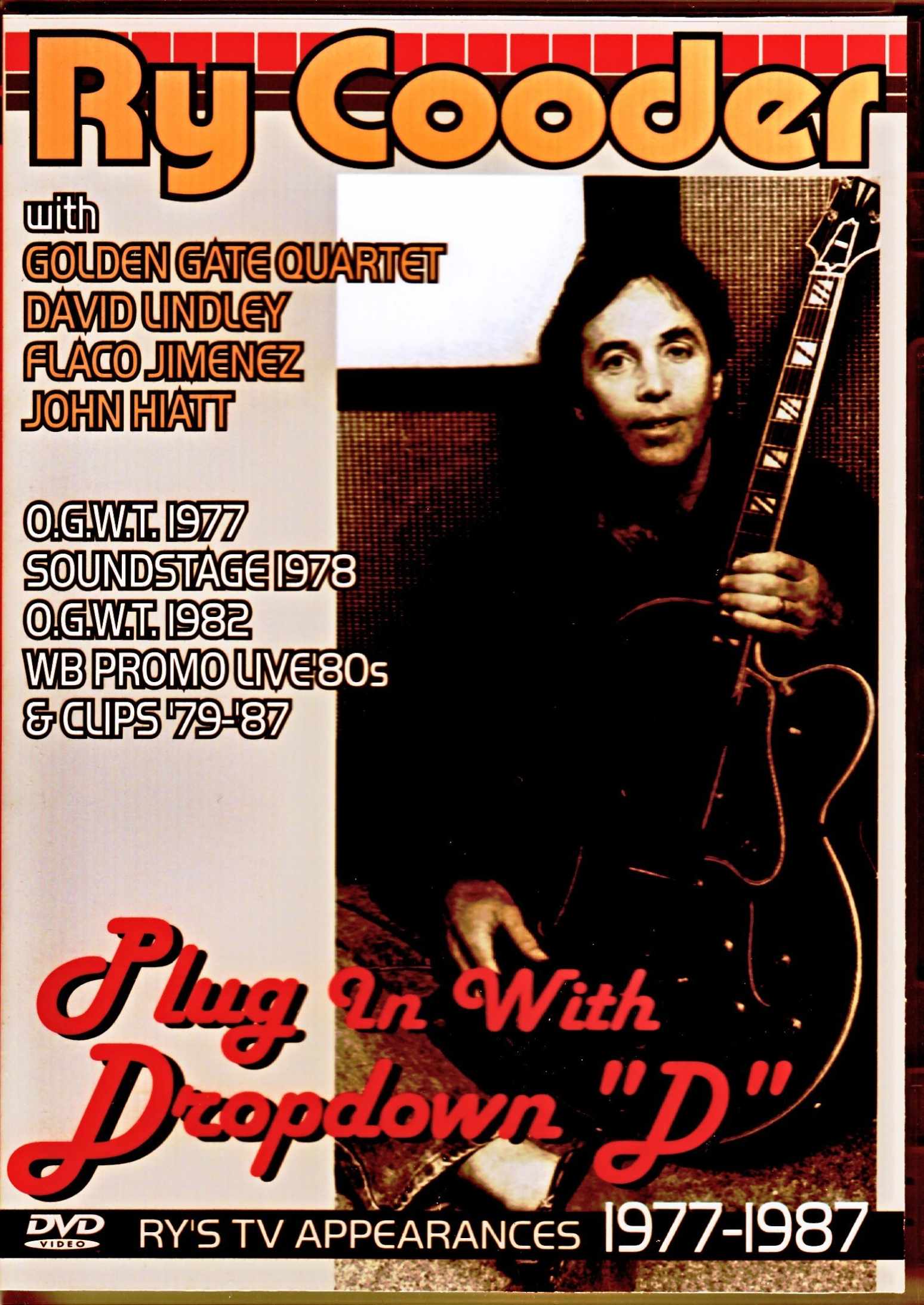Ry Cooder ライ・クーダー/TV Appearances 1977-1987