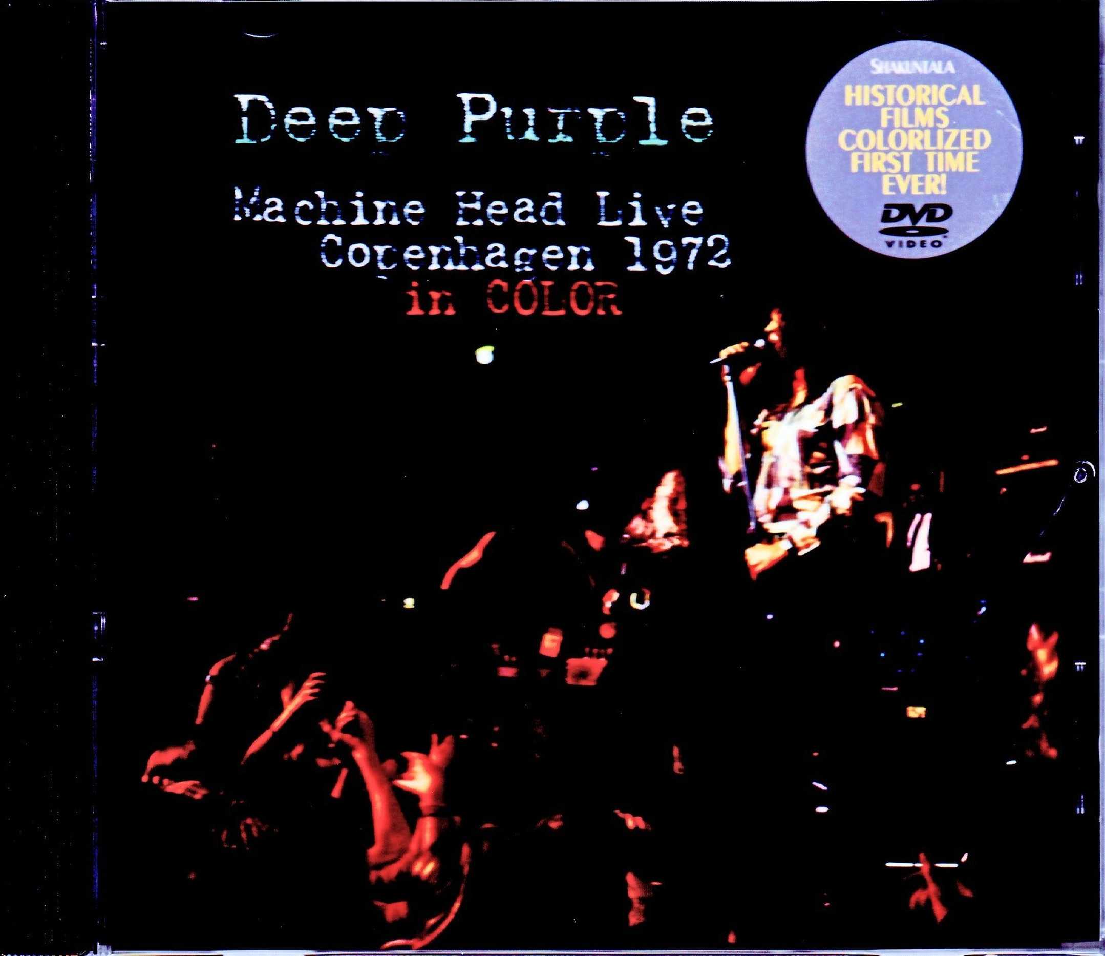 Deep Purple ディープ・パープル/Denmark 1972 & more カラー版