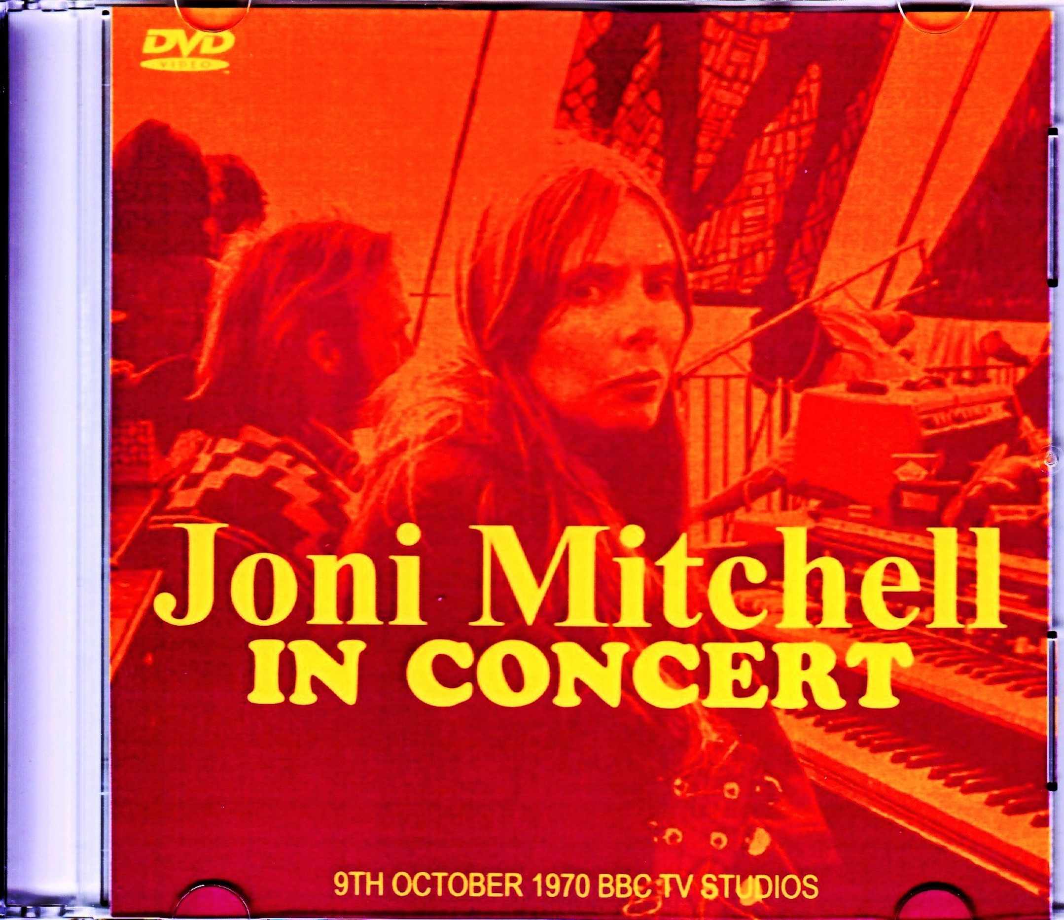 Joni Mitchell ジョニ・ミッチェル/London,UK 1970 BBC TV Studios