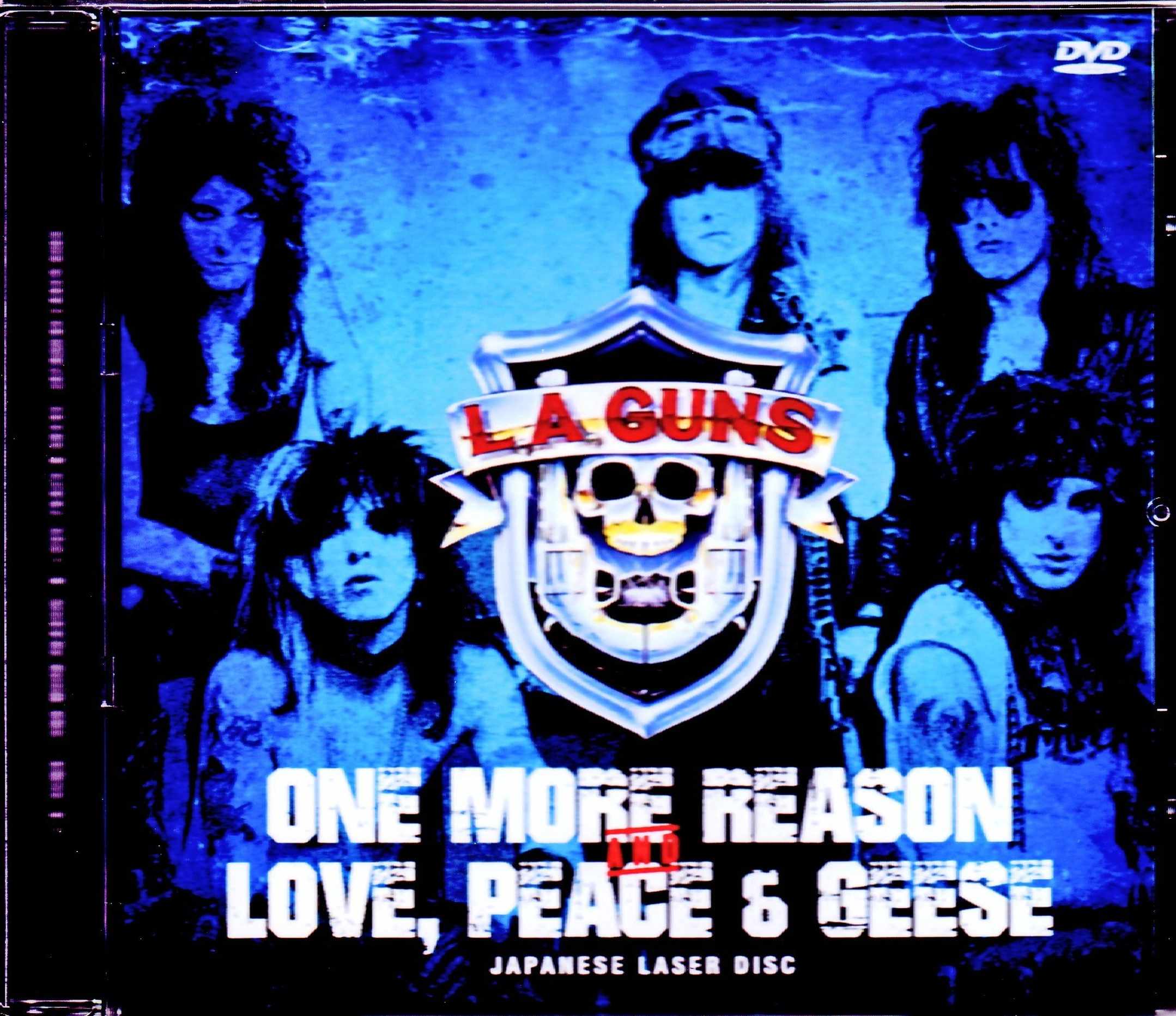 L.A. Guns L.A. ガンズ/One more Reason & Love,Peace & Geese Japanese Laser