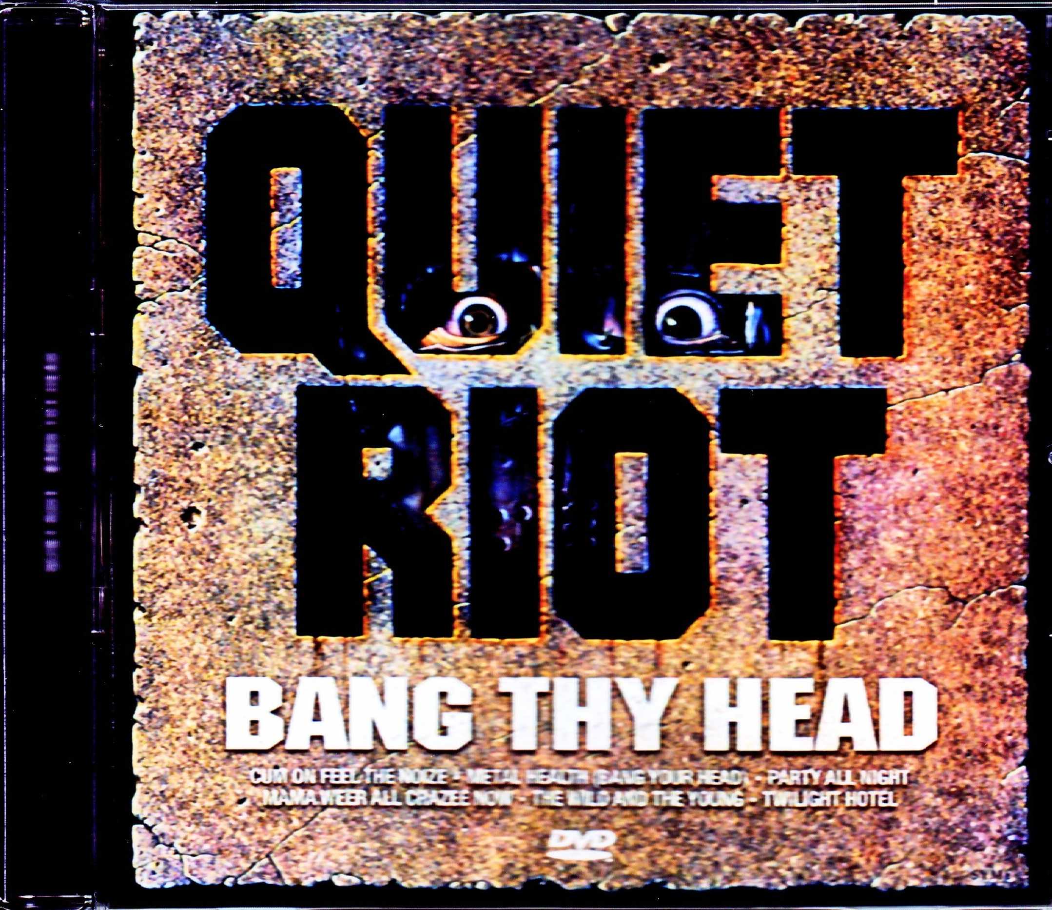 Quiet Riot クワイエット・ライオット/Bang Thy Head Original US Laser Disc Edition