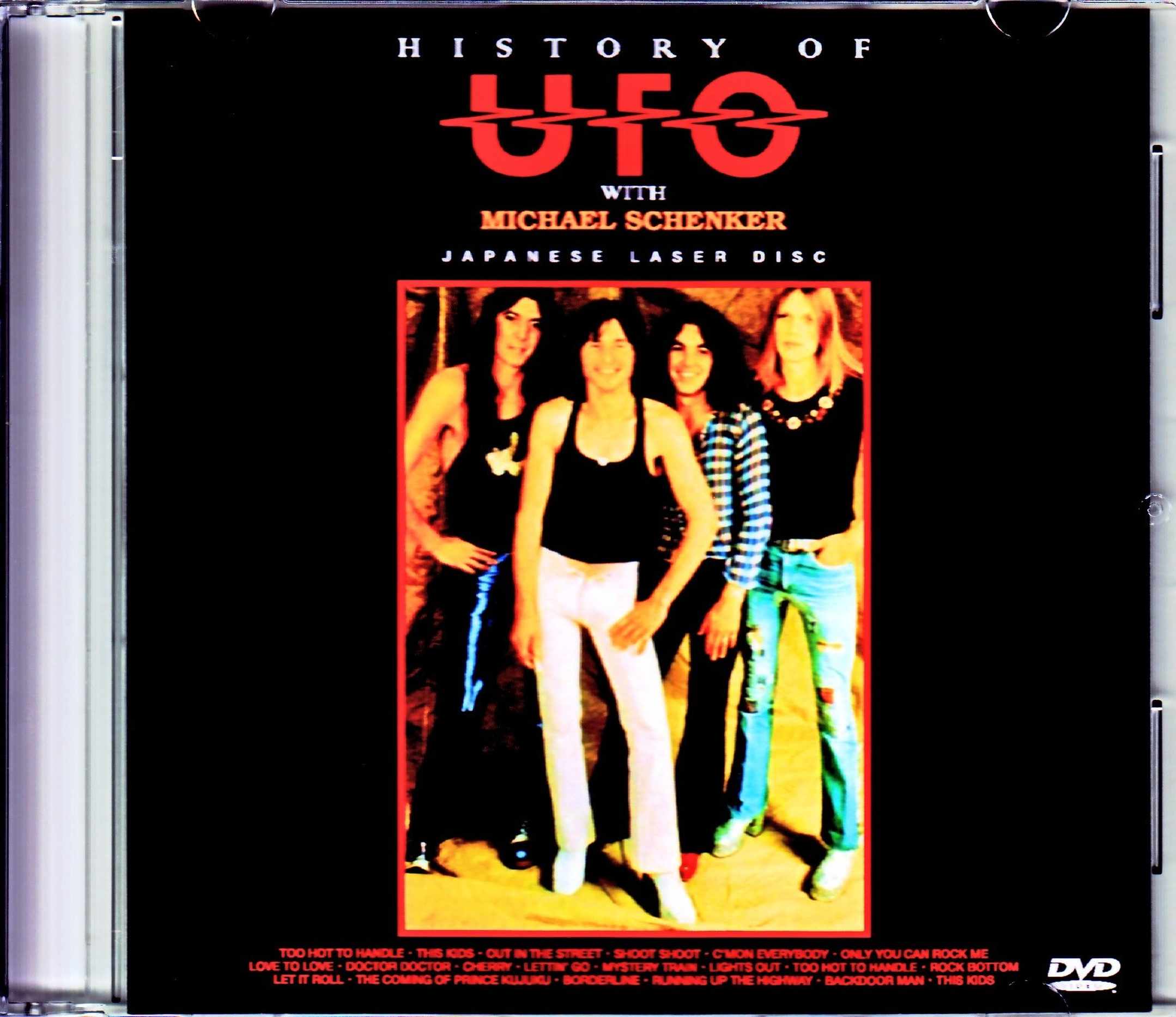 UFO,Michael Schenker マイケル・シェンカー/UFOの歴史 History of UFO Japanese LD Edition