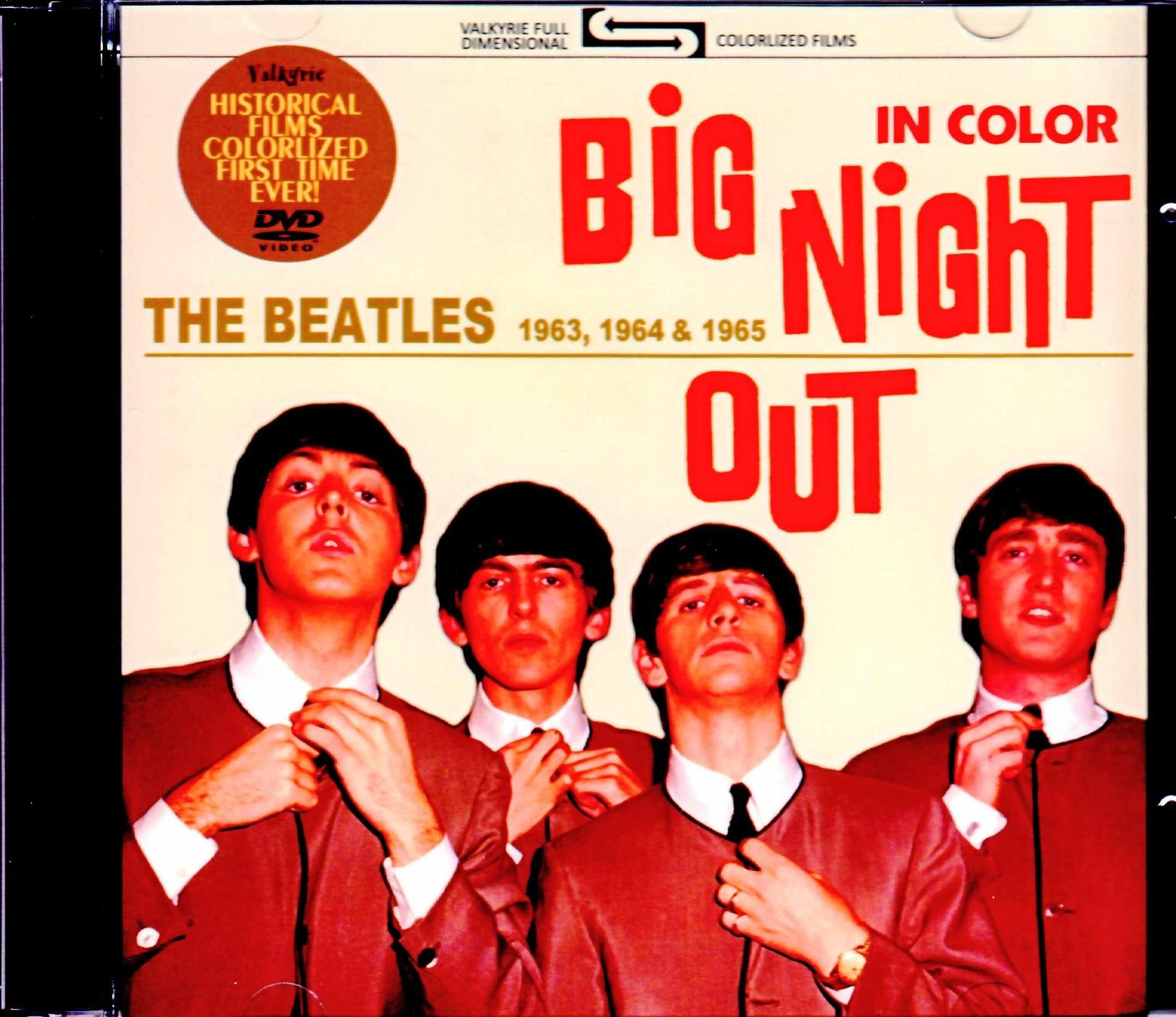 Beatles ビートルズ/ビッグ・ナイト・アウト！ カラー映像版 England,UK 1963 & 1964