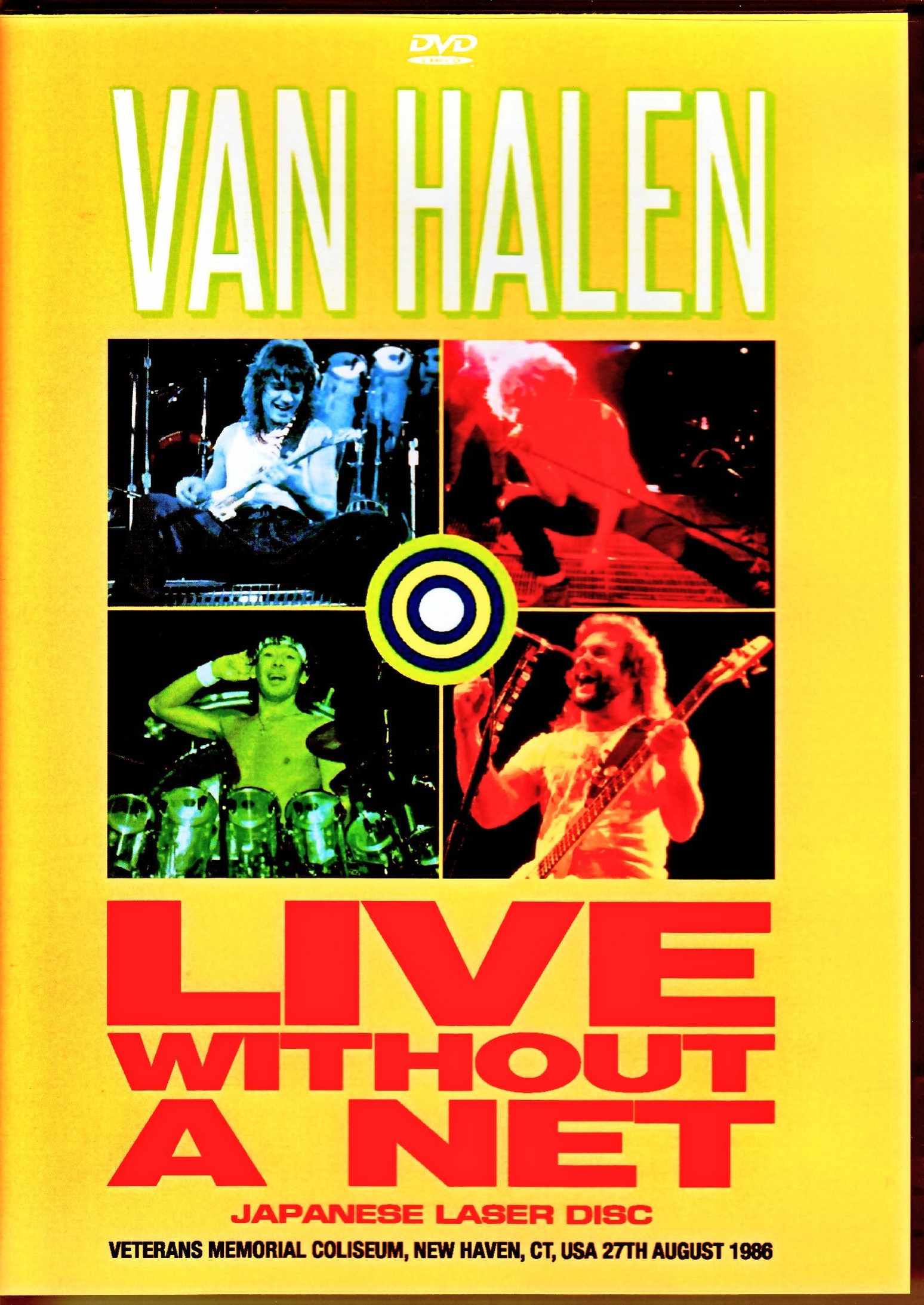 Van Halen ヴァン・ヘイレン/CT,USA 1986 Japanese Broadcast Edition