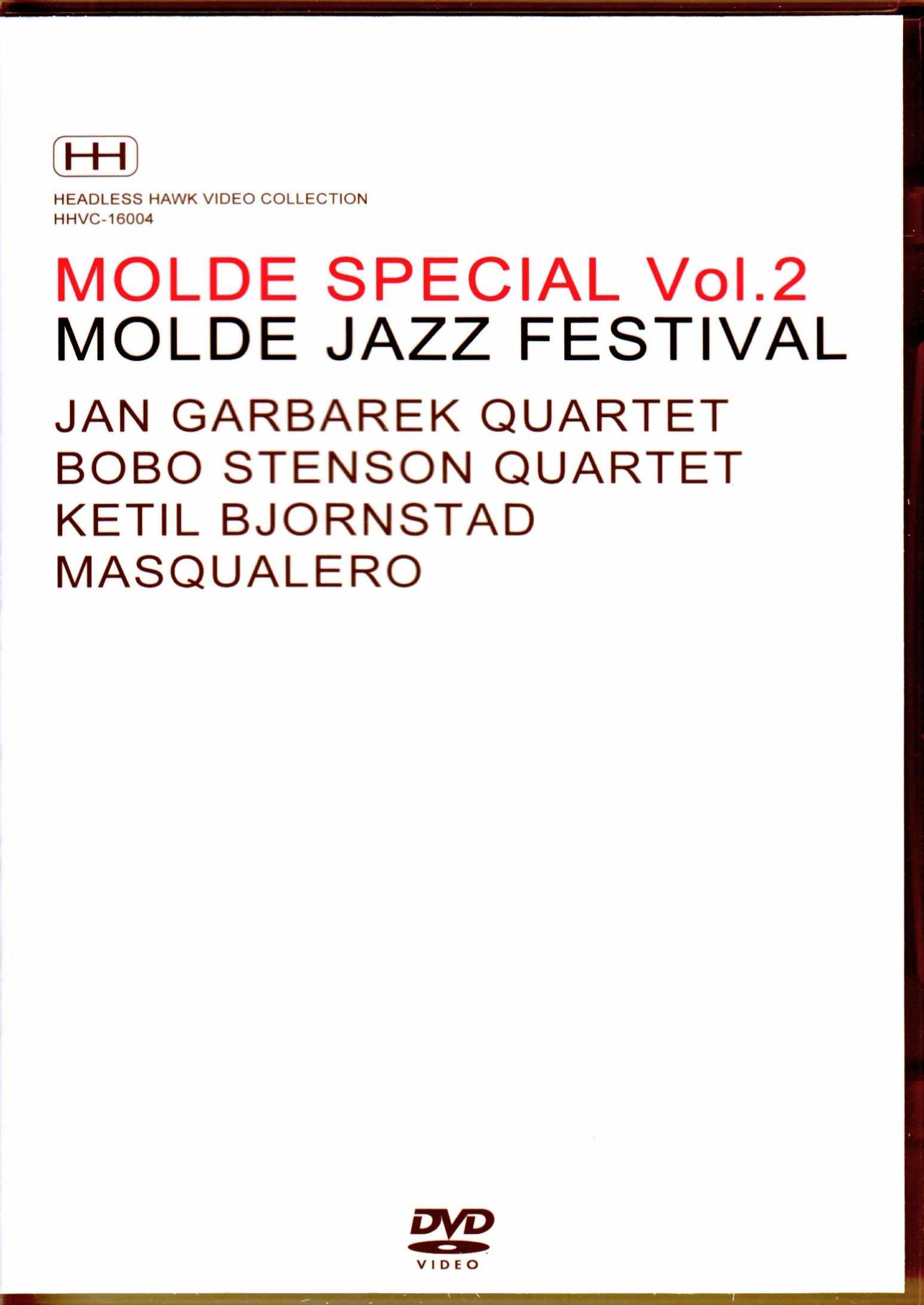 Various Artists Jan Garbarek,Bobo Stanson,Ketil Bjornstad,Masqualero/Norway Molde Jazz Festival Vol.2