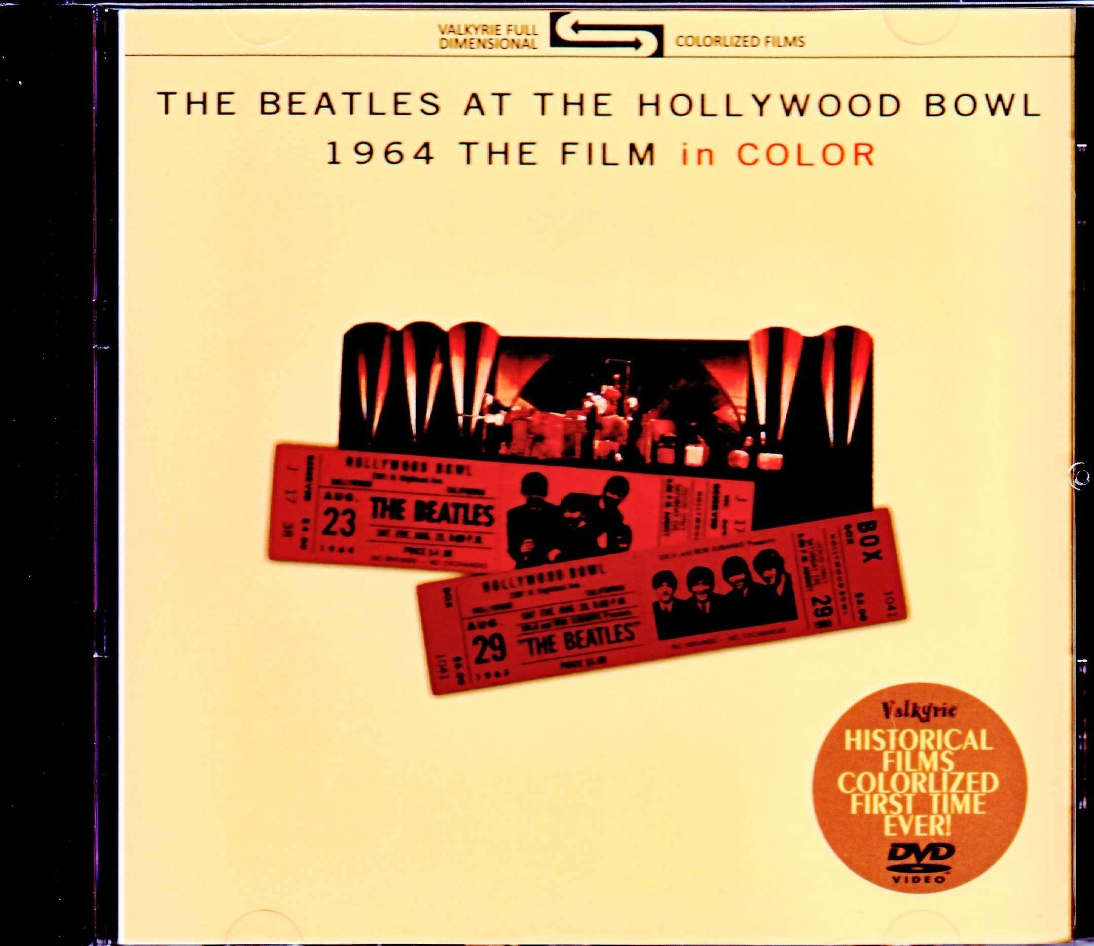 Beatles ビートルズ/ハリウッド・ボウル公演 1964年 カラー版 他 CA,USA 1964 & more