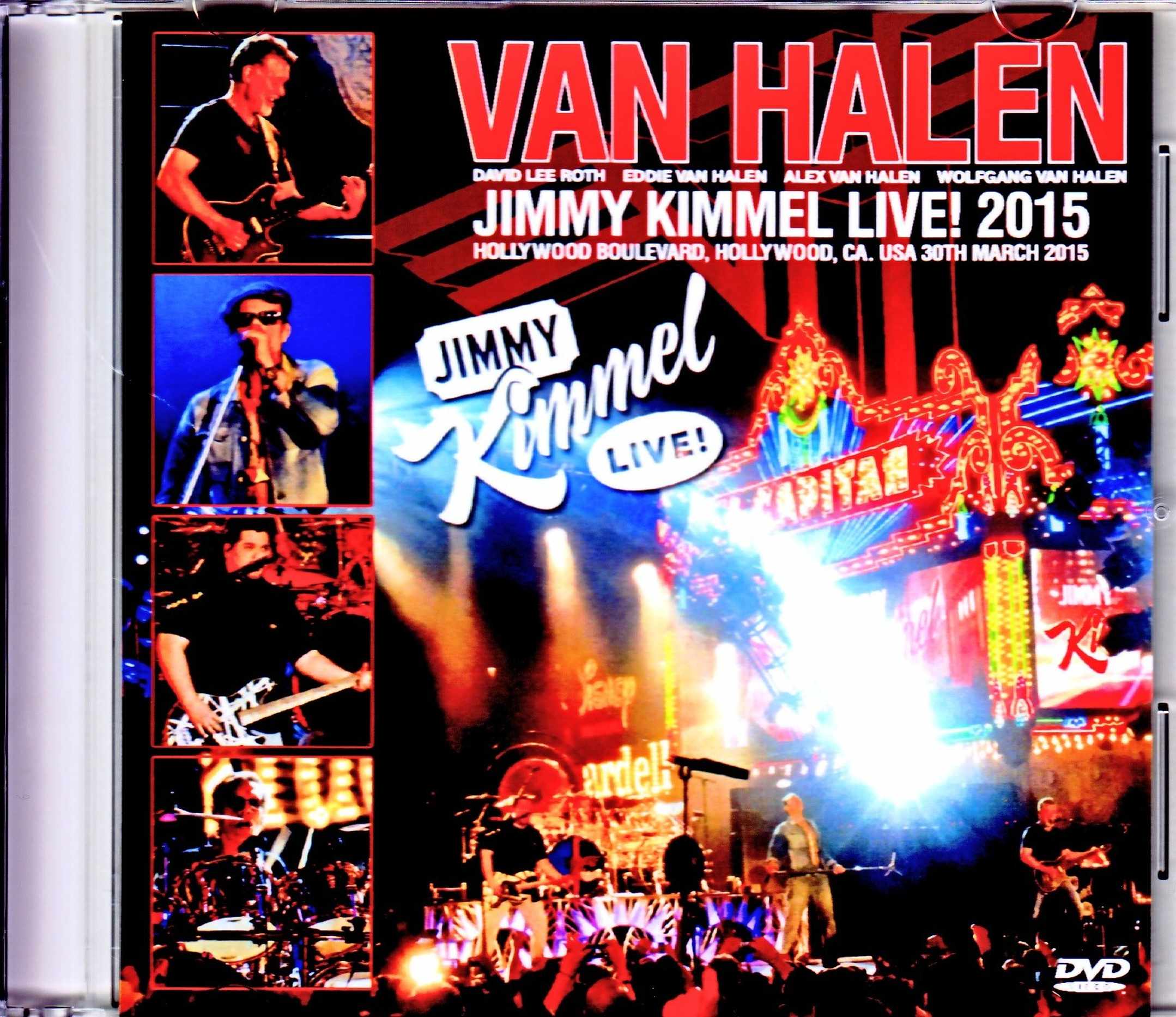 Van Halen ヴァン・ヘイレン/CA,USA 3.30.2015 & TV特番