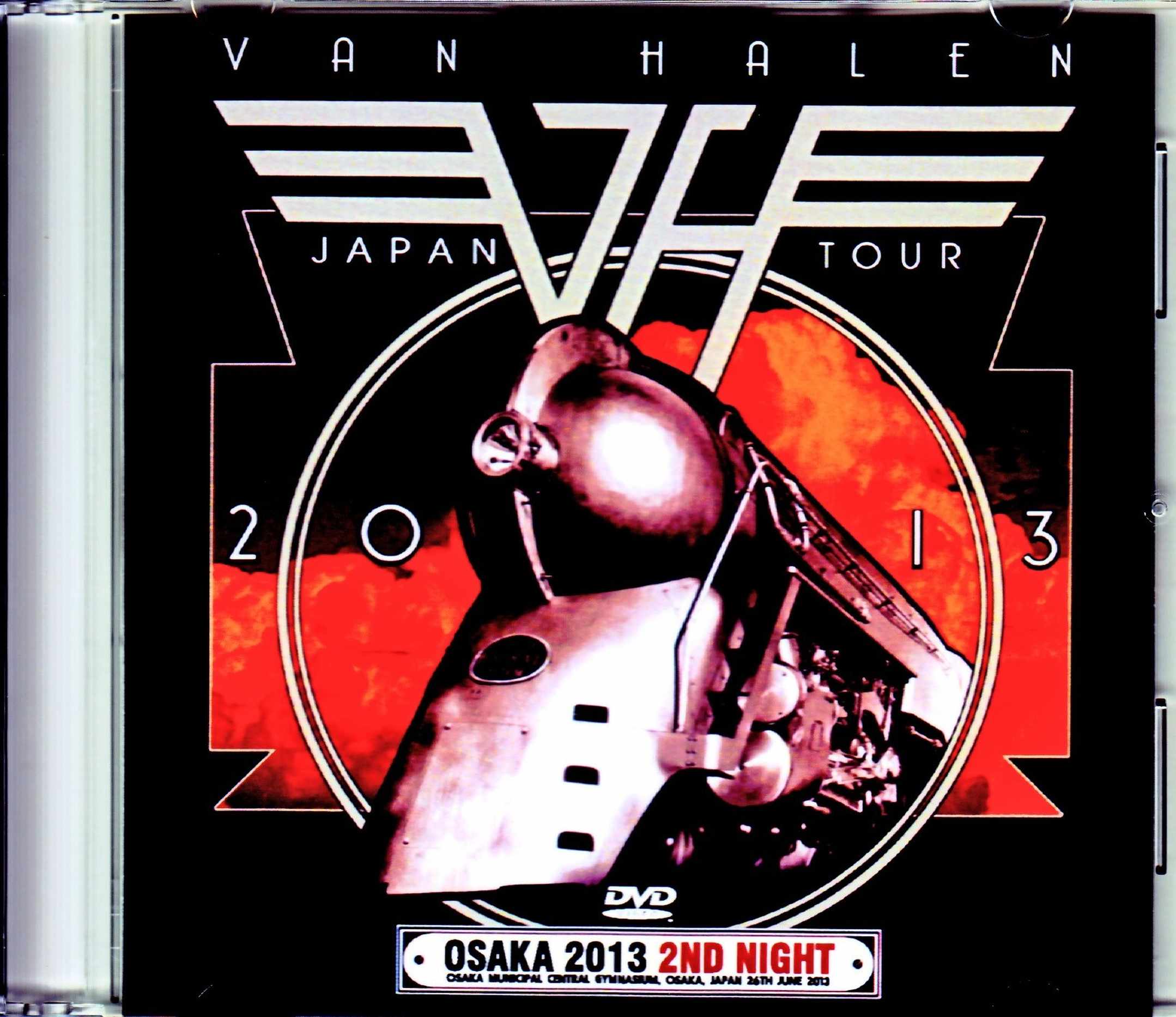 Van Halen ヴァン・ヘイレン/大阪中央体育館 2日目 最前列ショット Osaka,Japan 6.26.2013