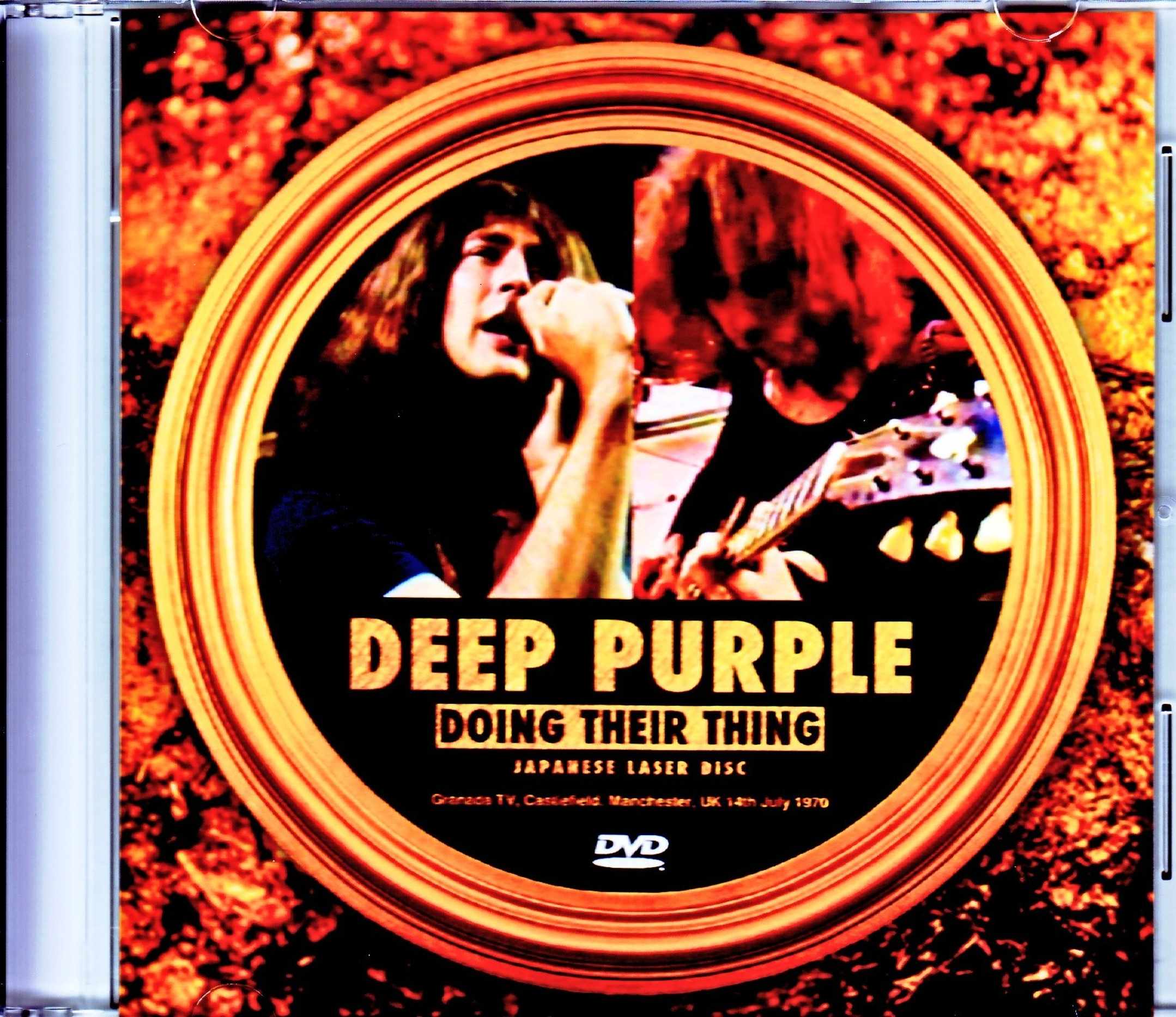 Deep Purple ディープ・パープル/『IN ROCK』ハードロック革命 Doing Their Thing Japanese Laser Disc Edition