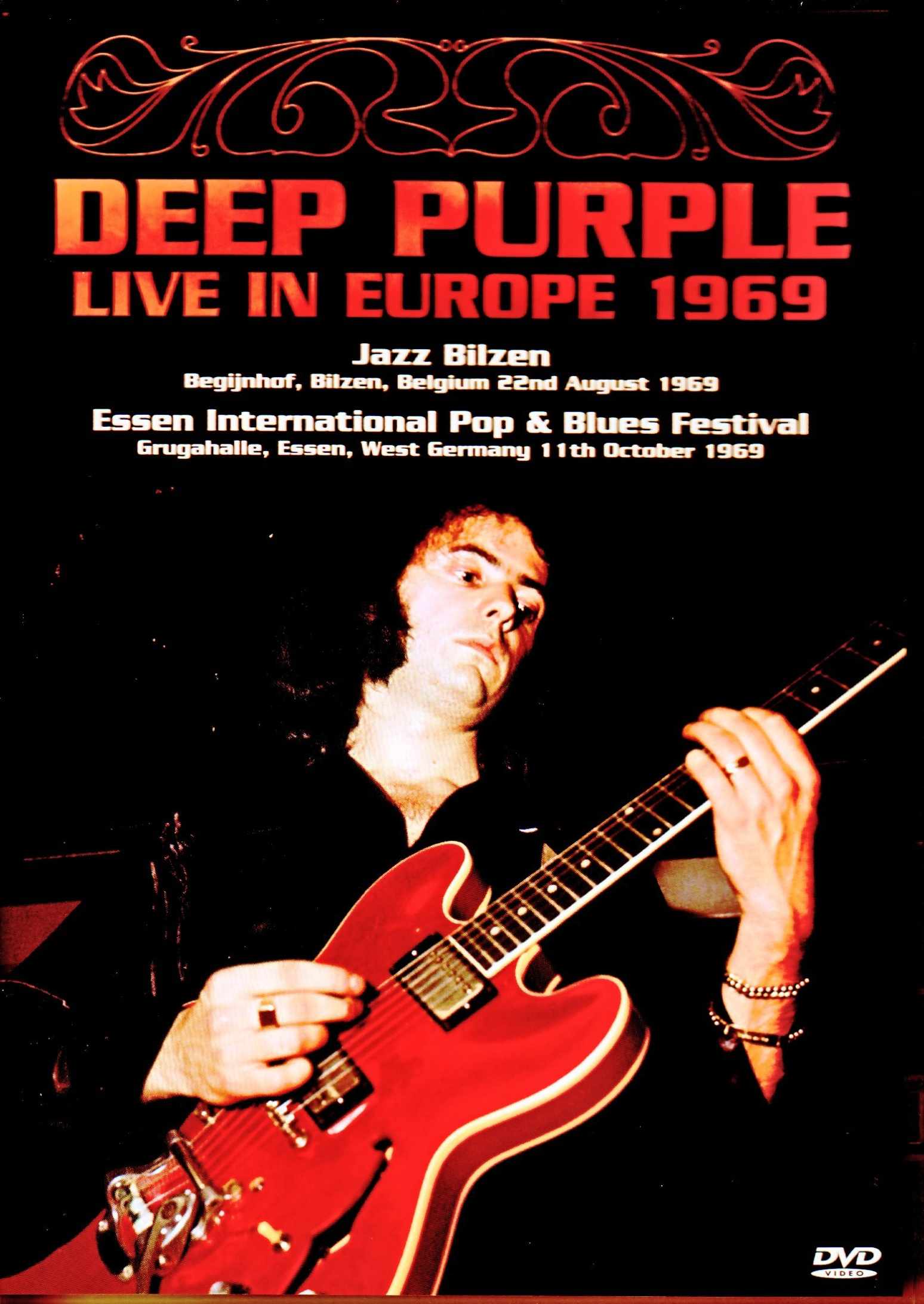 Deep Purple ディープ・パープル/『IN ROCK』革命の前夜 Belgium 1969 & more カラー版
