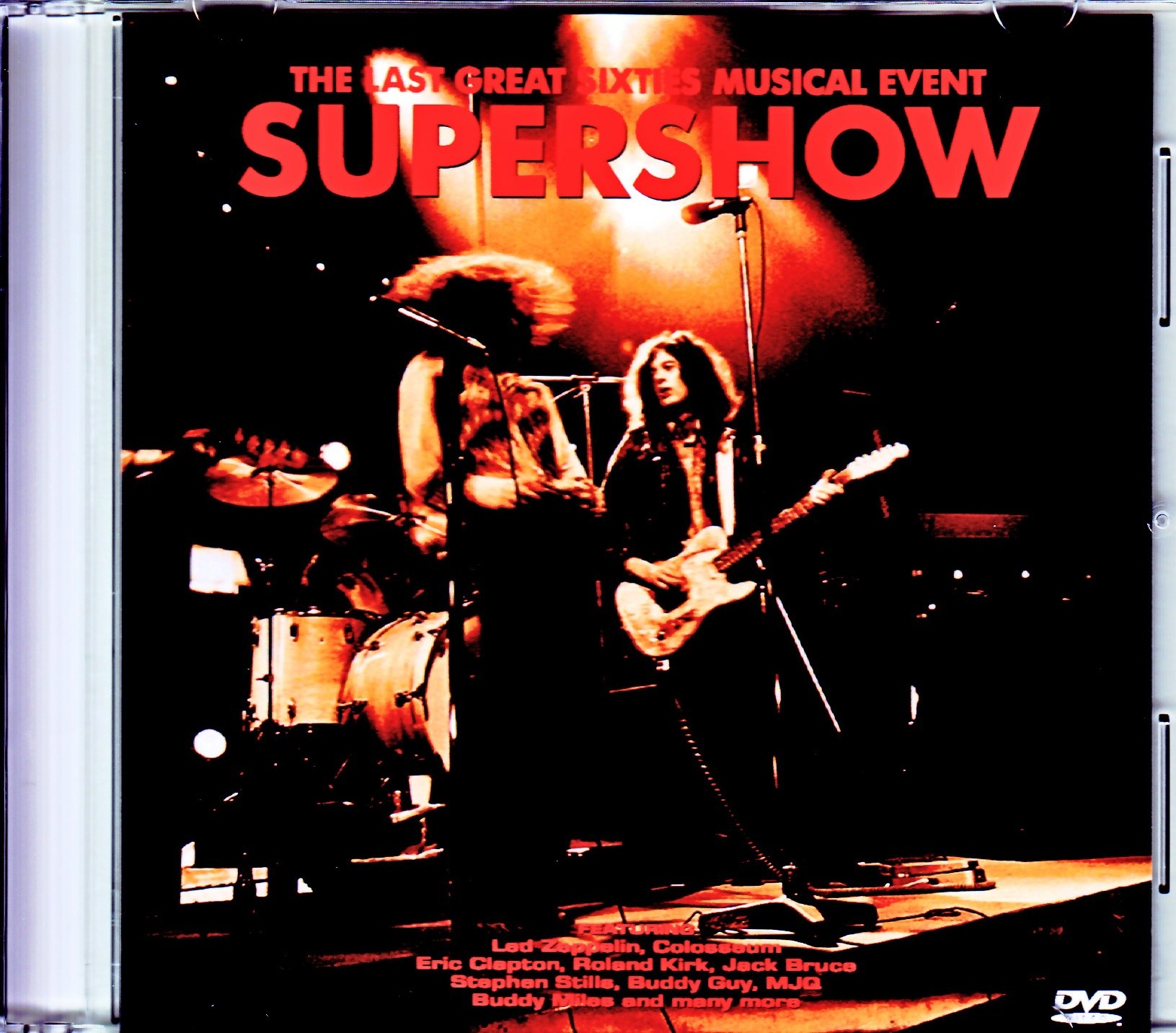 Various Artists Eric Clapton,Led Zeppelin Roland Kirk,Buddy Guy/スーパーショウ Supershow Japanese Laser Disc Edition