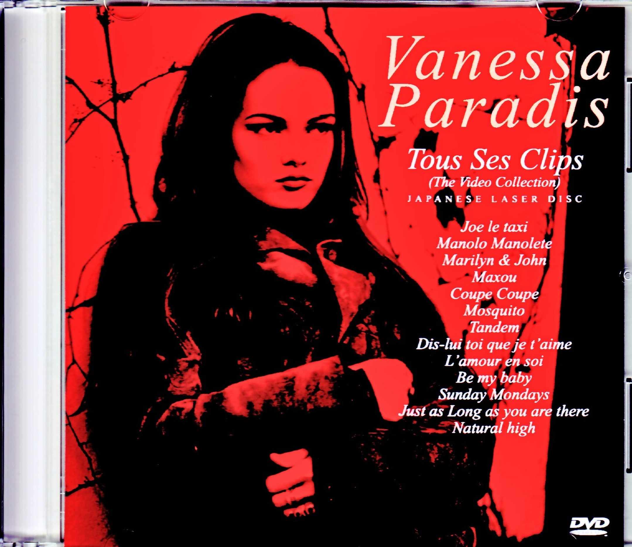 Vanessa Paradis ヴァネッサ・パラディ/ヴァネッサ・パラディのすべて Video Collection Japanese Laser Disc Edition
