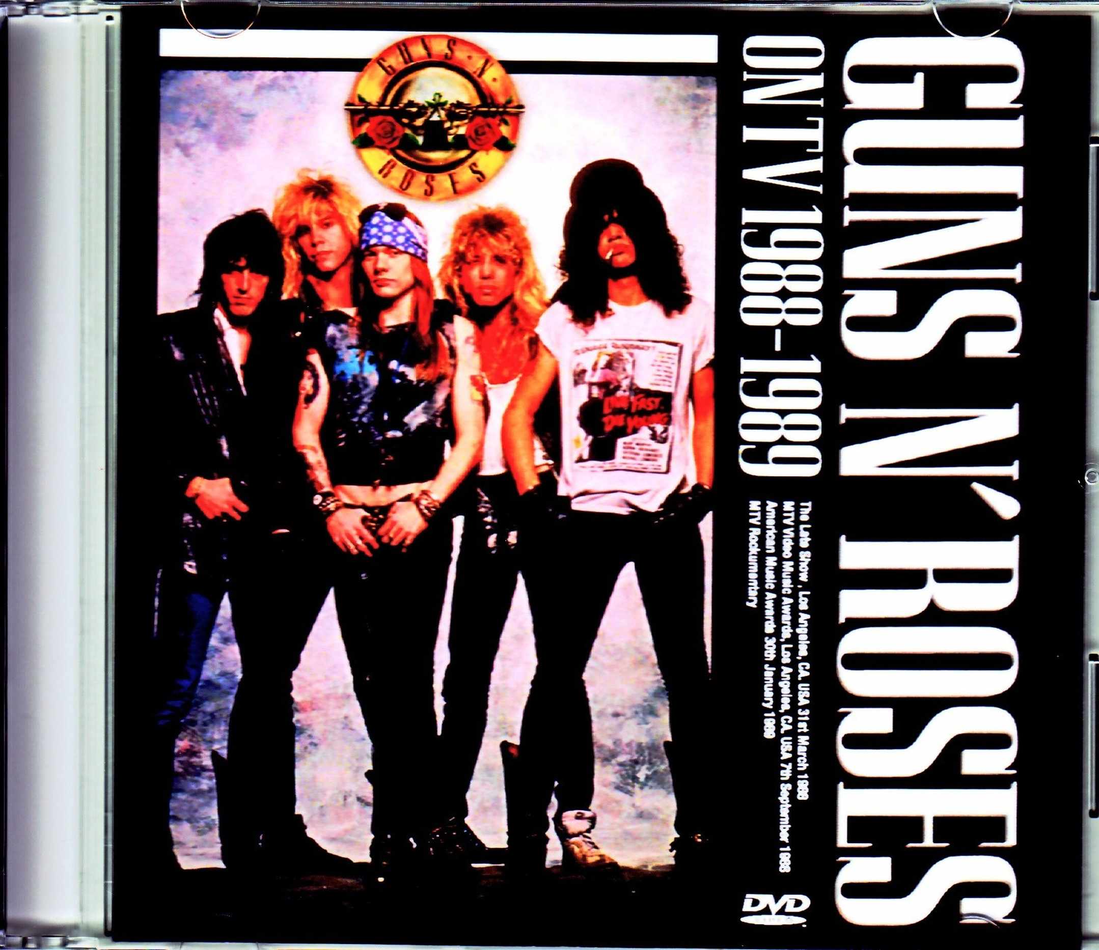 Guns N' Roses ガンズ・アンド・ローゼス/テレビ出演活動集 On TV 1988-1989