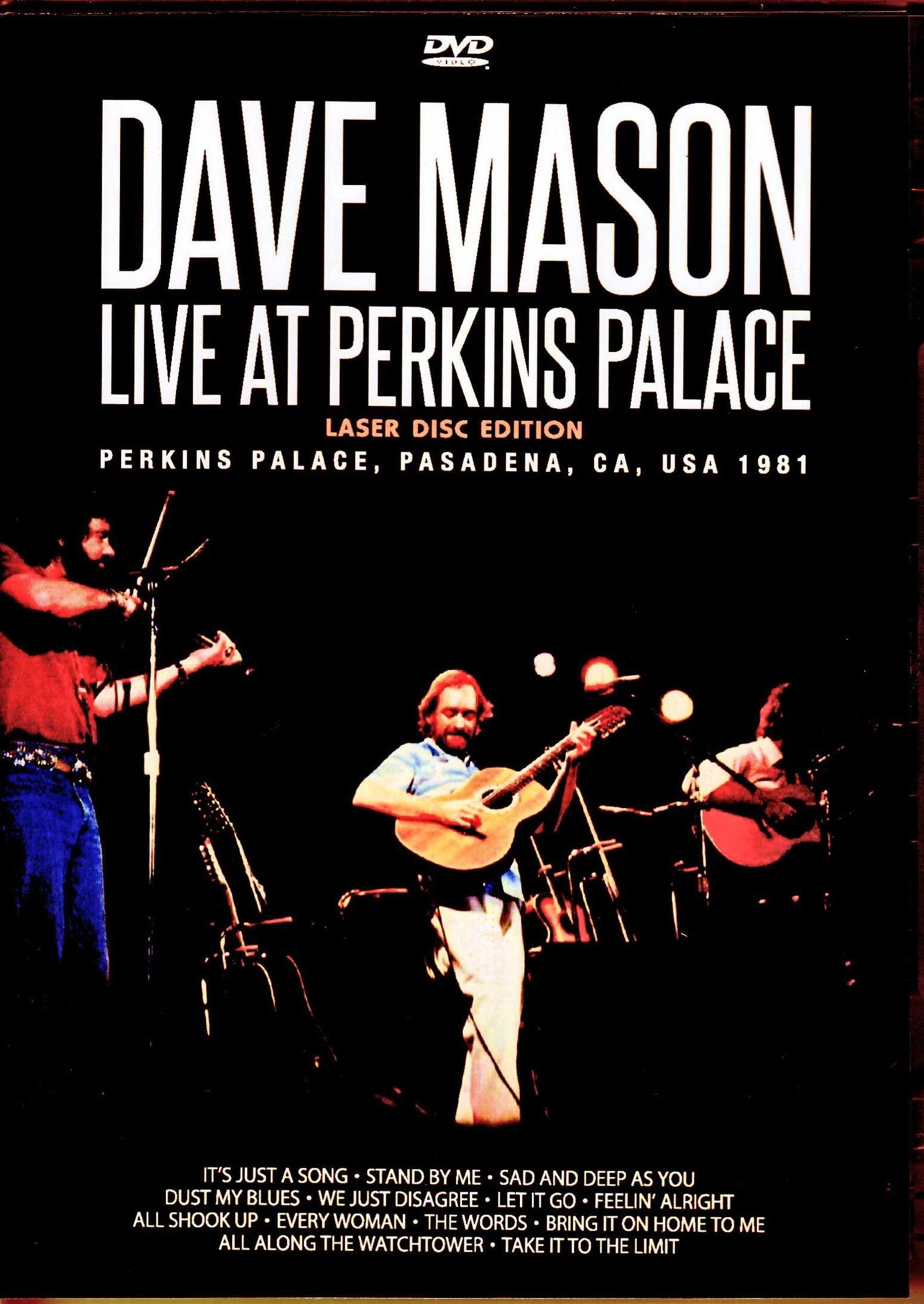 Dave Mason デイヴ・メイソン/CA,USA 1981 Original US Laser Disc Edition