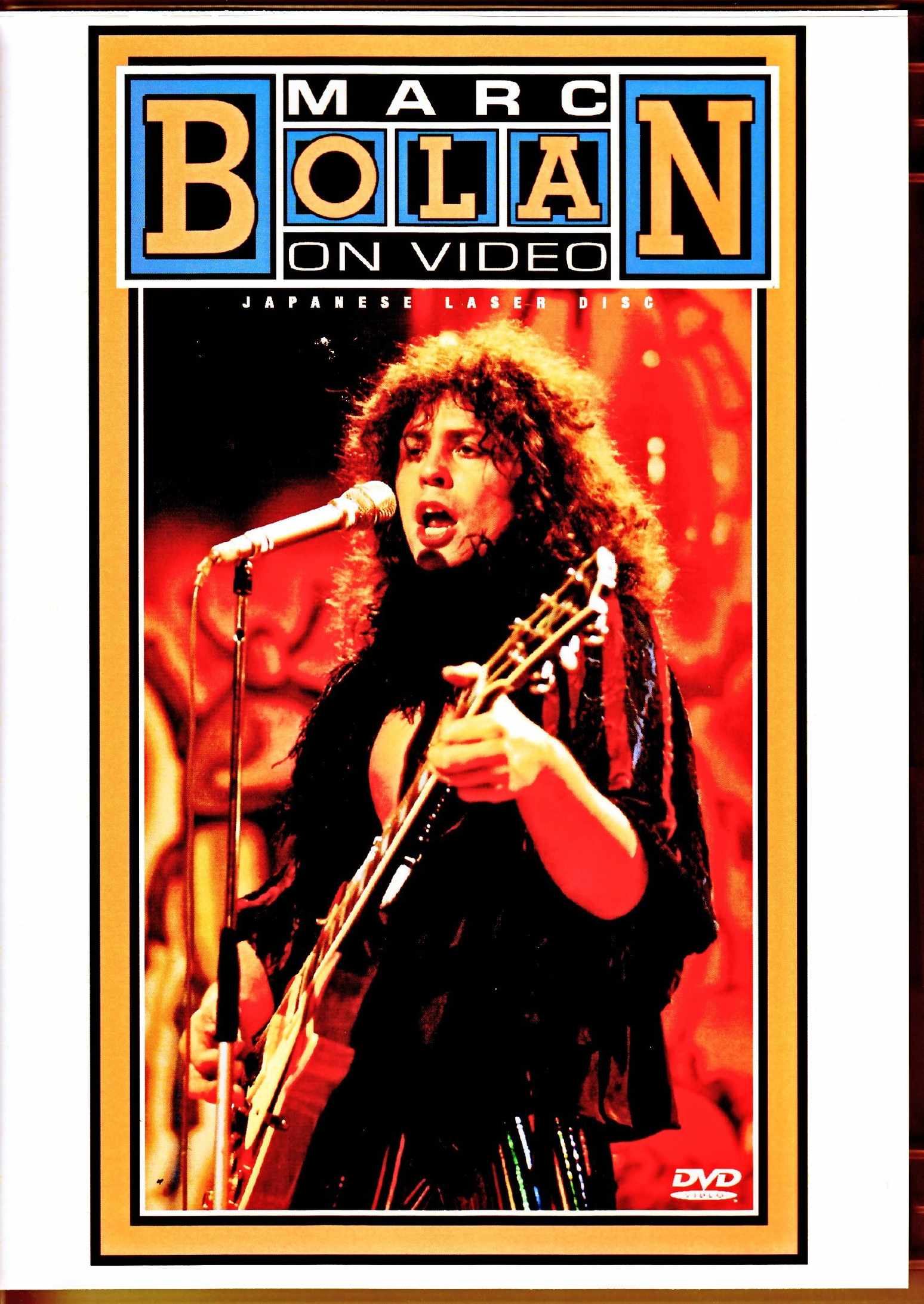 Marc Bolan マーク・ボラン/On Video Japanese Laser Disc Edition