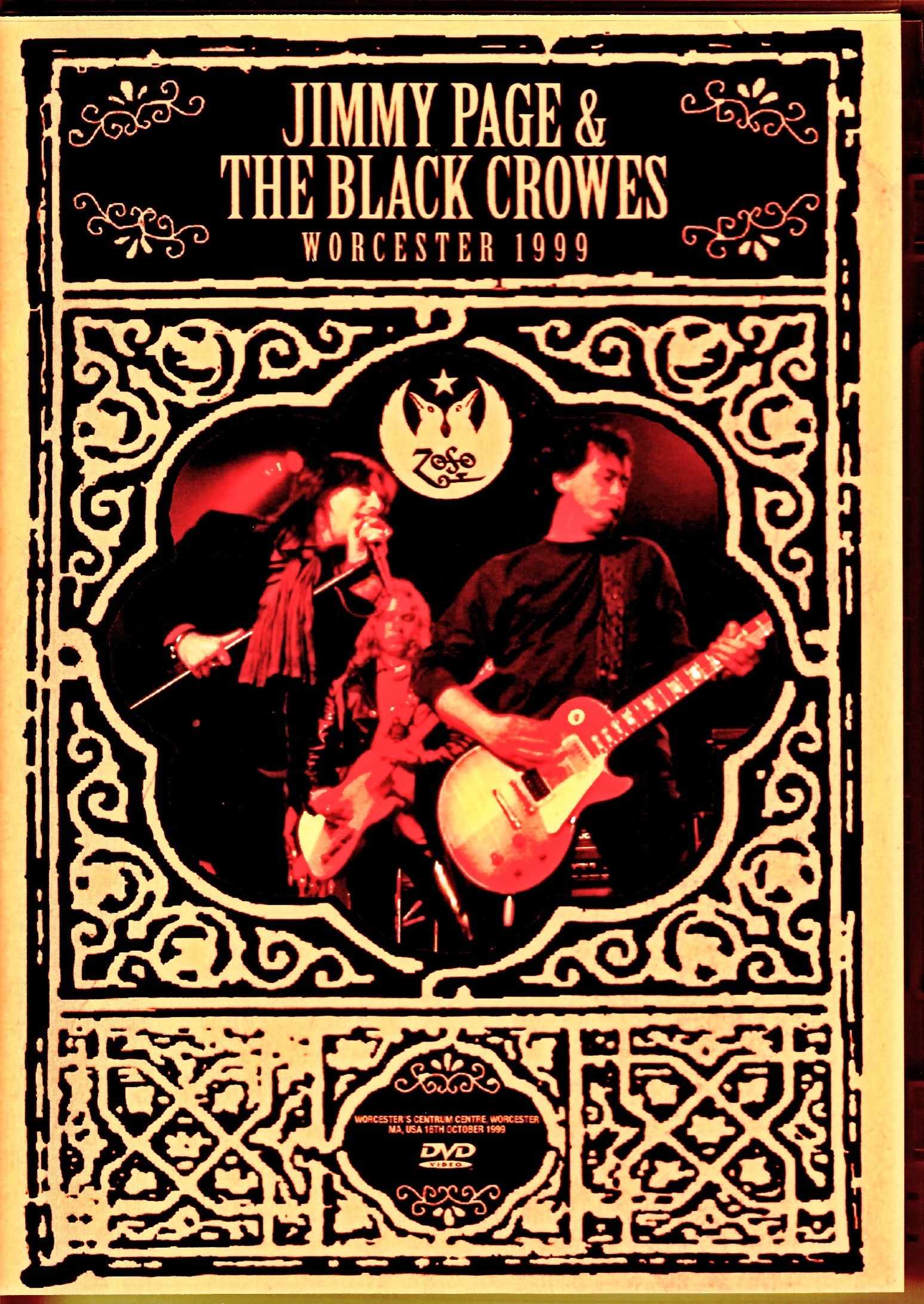 Jimmy Page,Black Crowes ジミー・ペイジ ブラック・クロウズ/MA,USA 1999