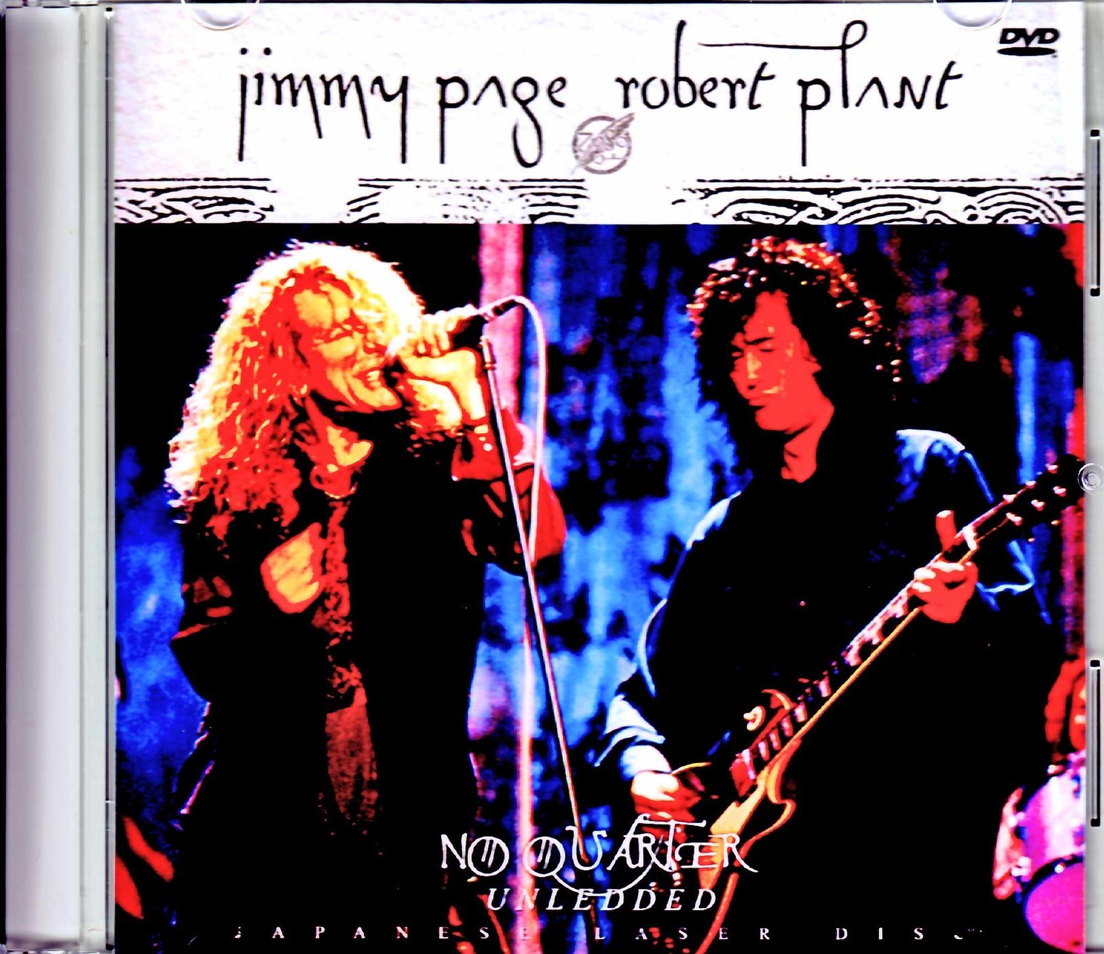 Jimmy Page,Robert Plant ジミー・ペイジ ロバート・プラント/London,UK 1994 No Quarter Japanese Laser Disc Edition