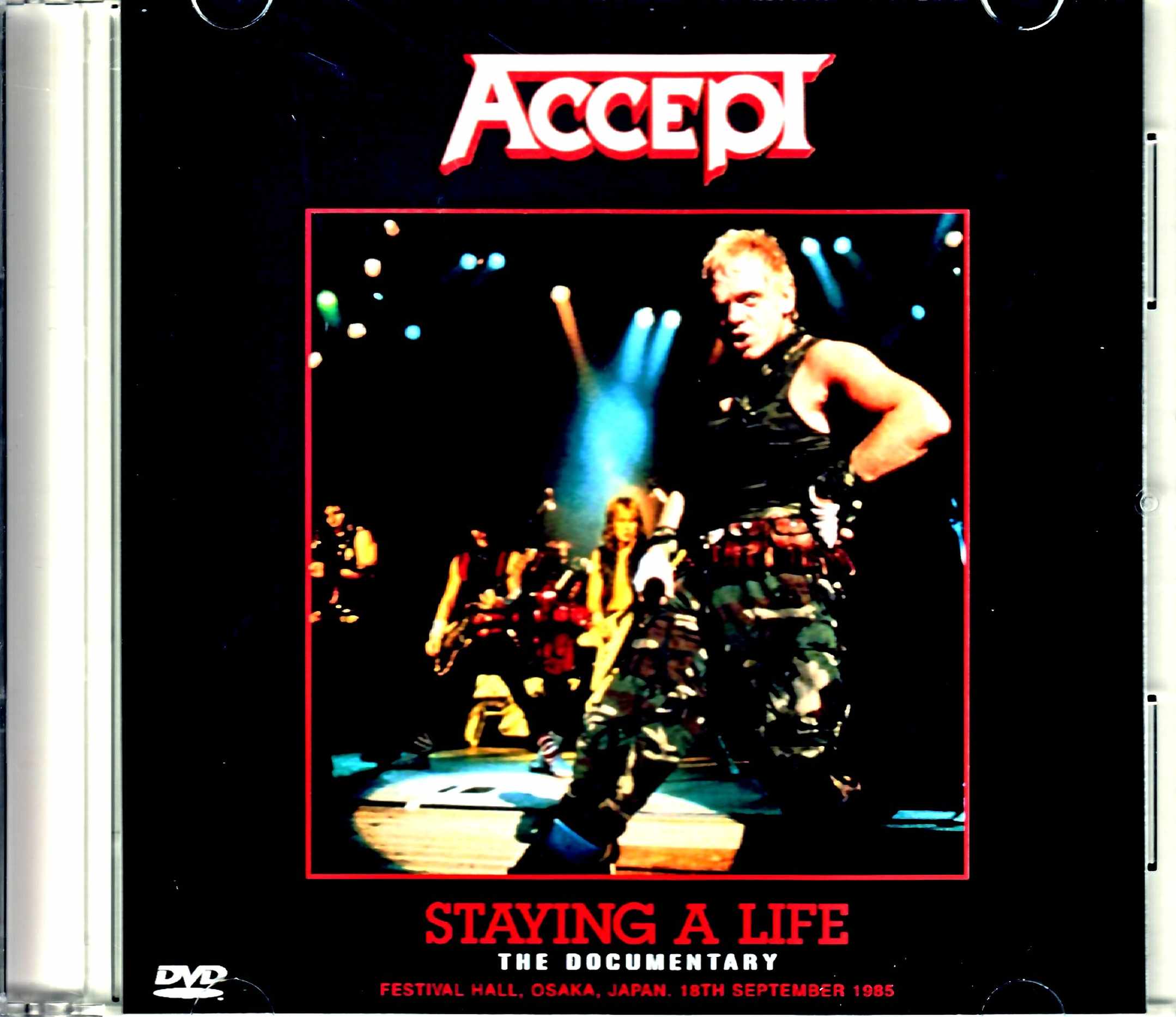 Accept アクセプト/Osaka,Japan 1985