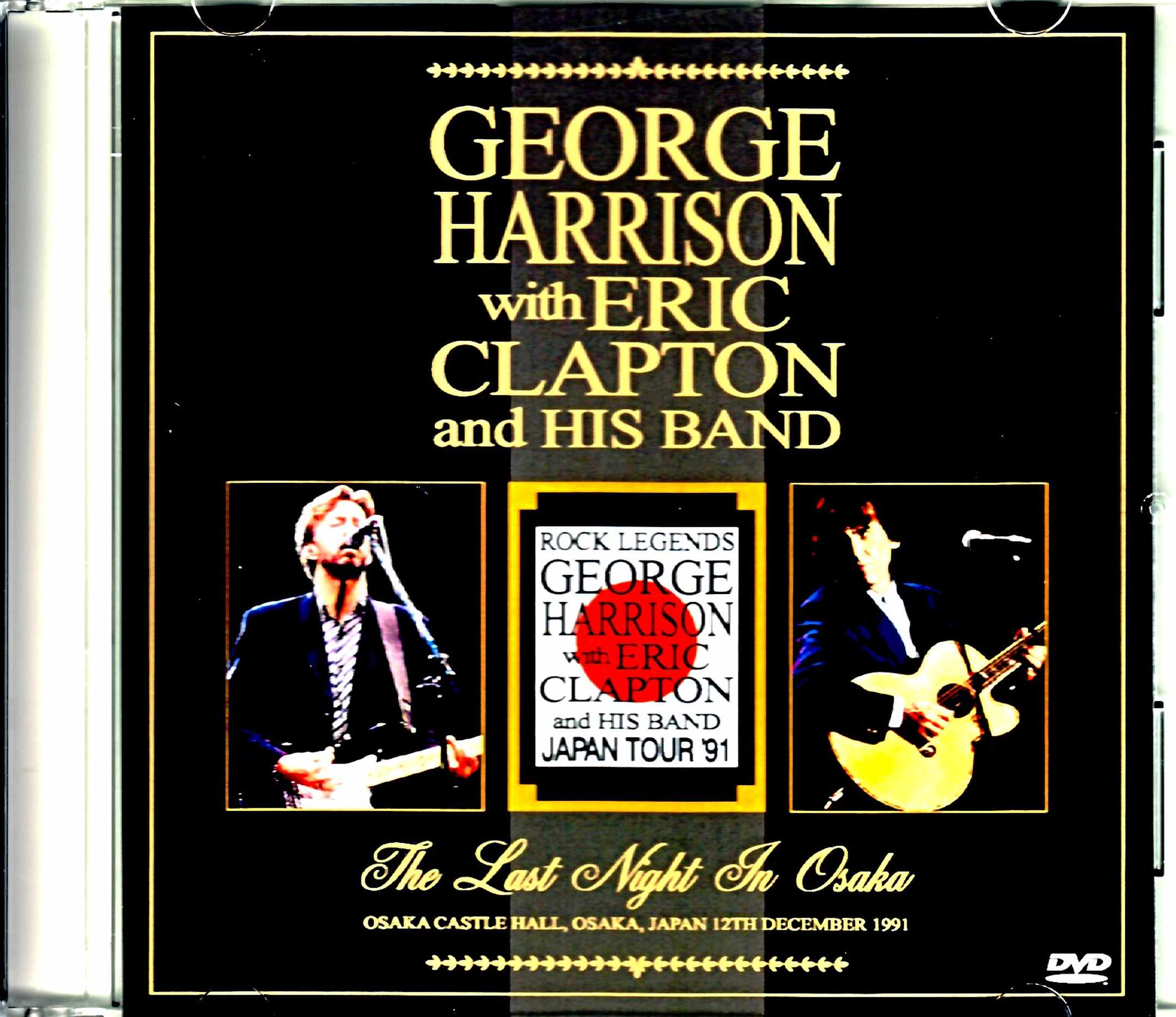 George Harrison,Eric Clapton ジョージ・ハリソン エリック・クラプトン/Osaka,Japan 12.12.1991