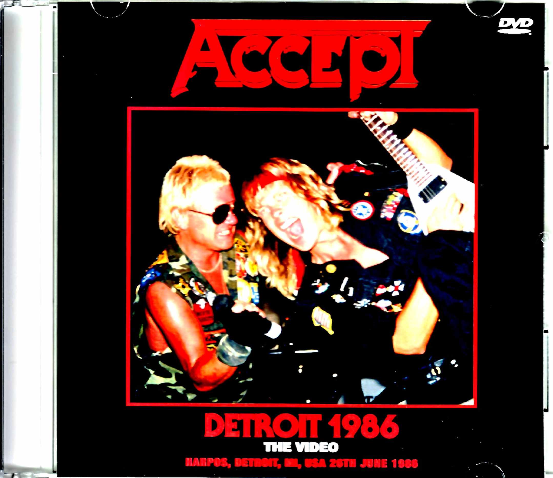 Accept アクセプト/MI,USA 1986 with Ultimate Sound