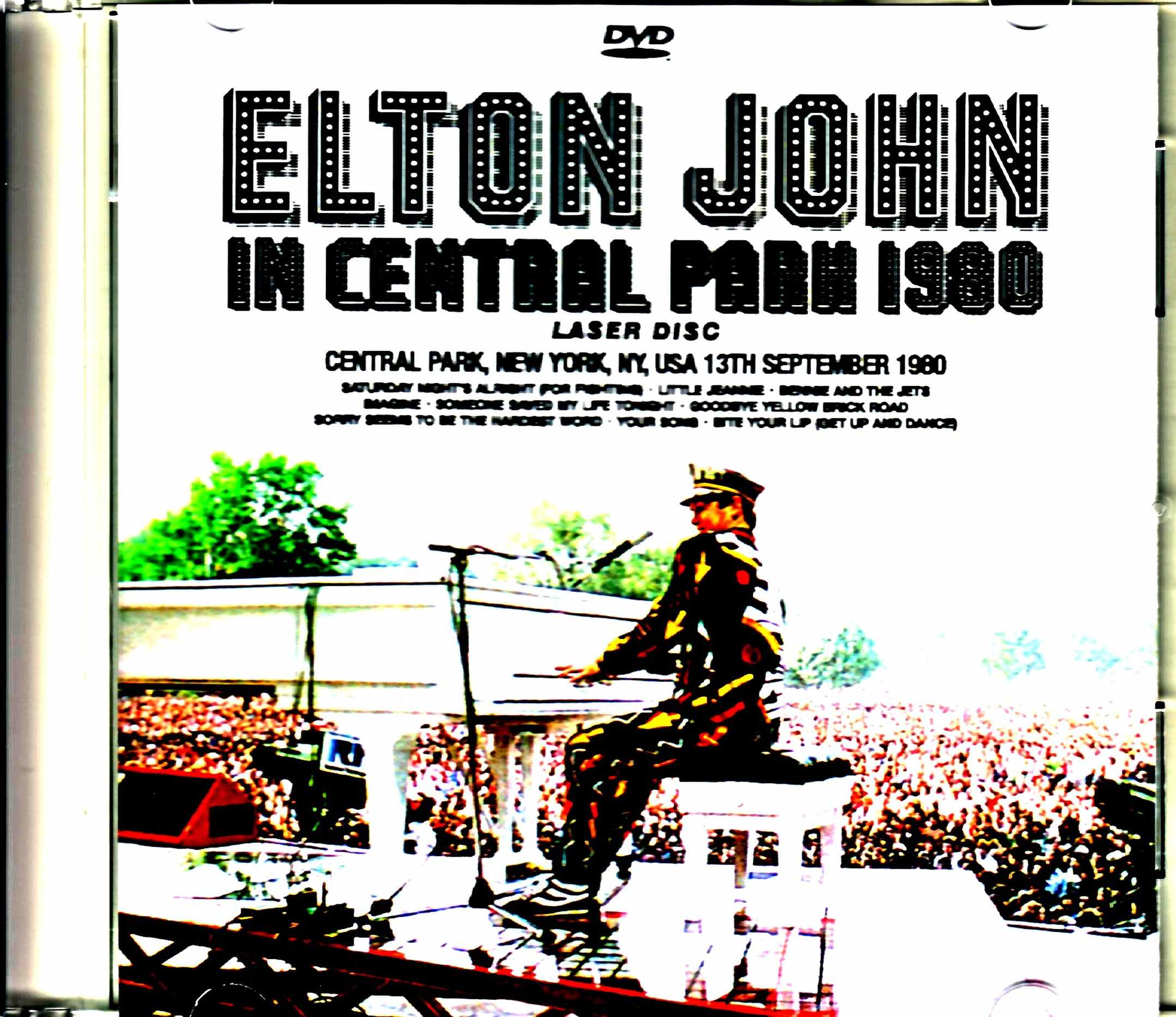 Elton John エルトン・ジョン/NY,USA 1980 Laser Disc Edition