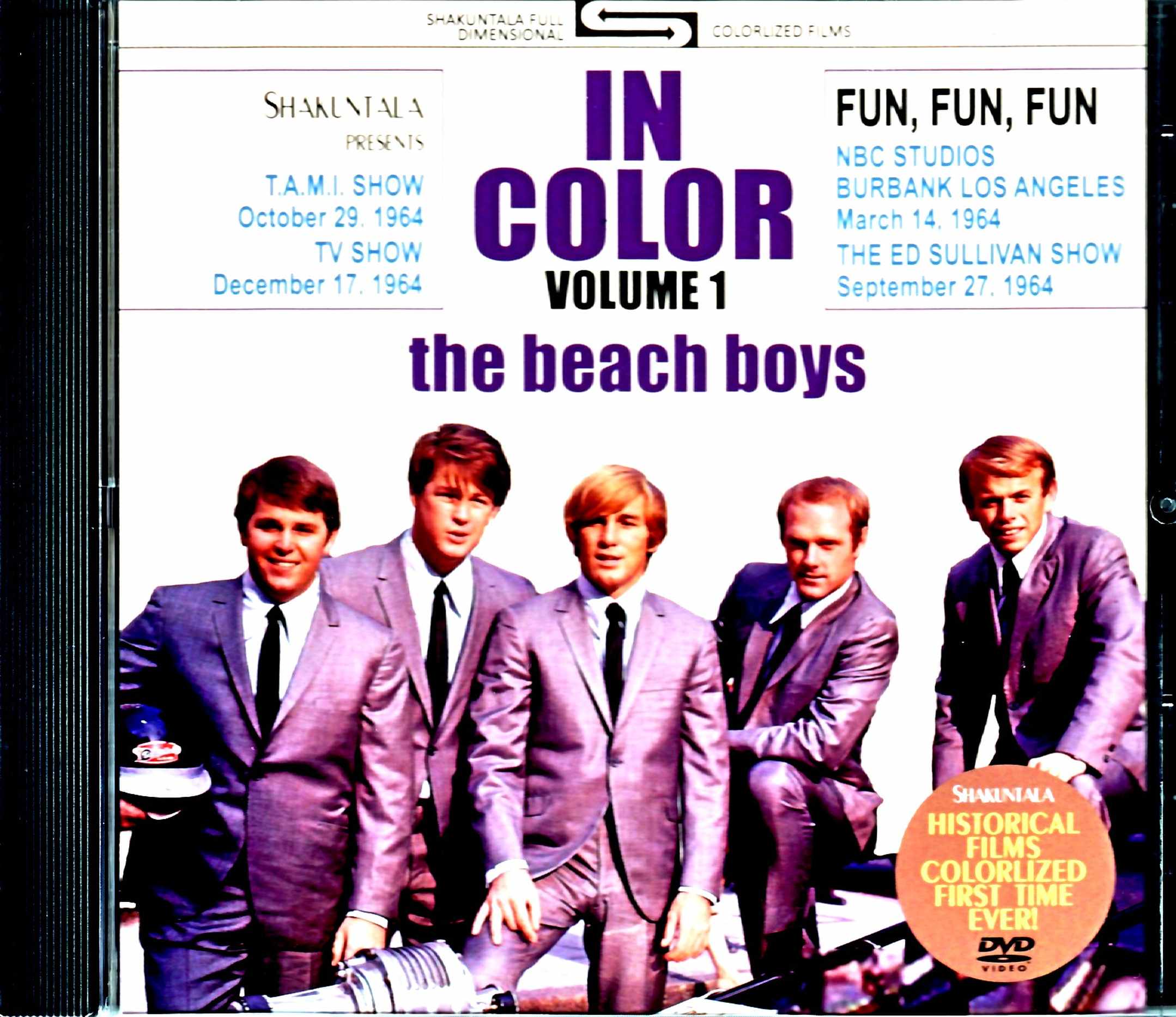 Beach Boys ビーチ・ボーイズ/1964年ライブ・カラー版 Live in Color 1964