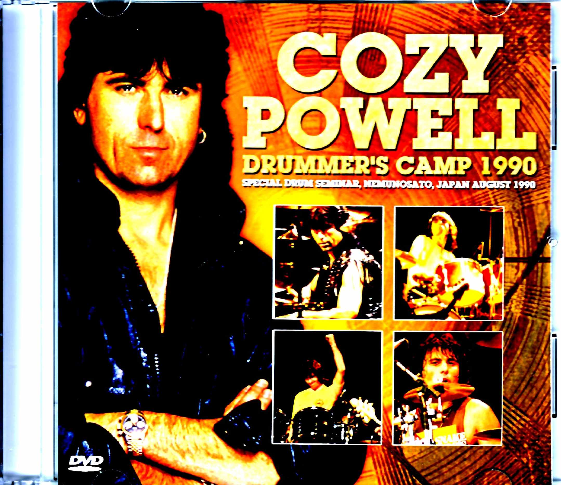 Cozy Powell コージー・パウエル/Special Drum Seminar Mie,Japan 1990