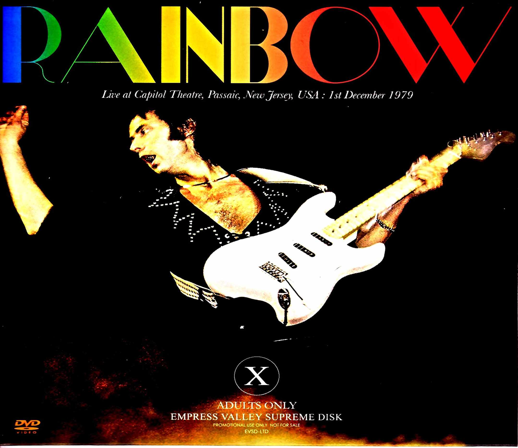 Rainbow レインボー/パセーイク公演 カラー版 NJ,USA 1979 Color Version