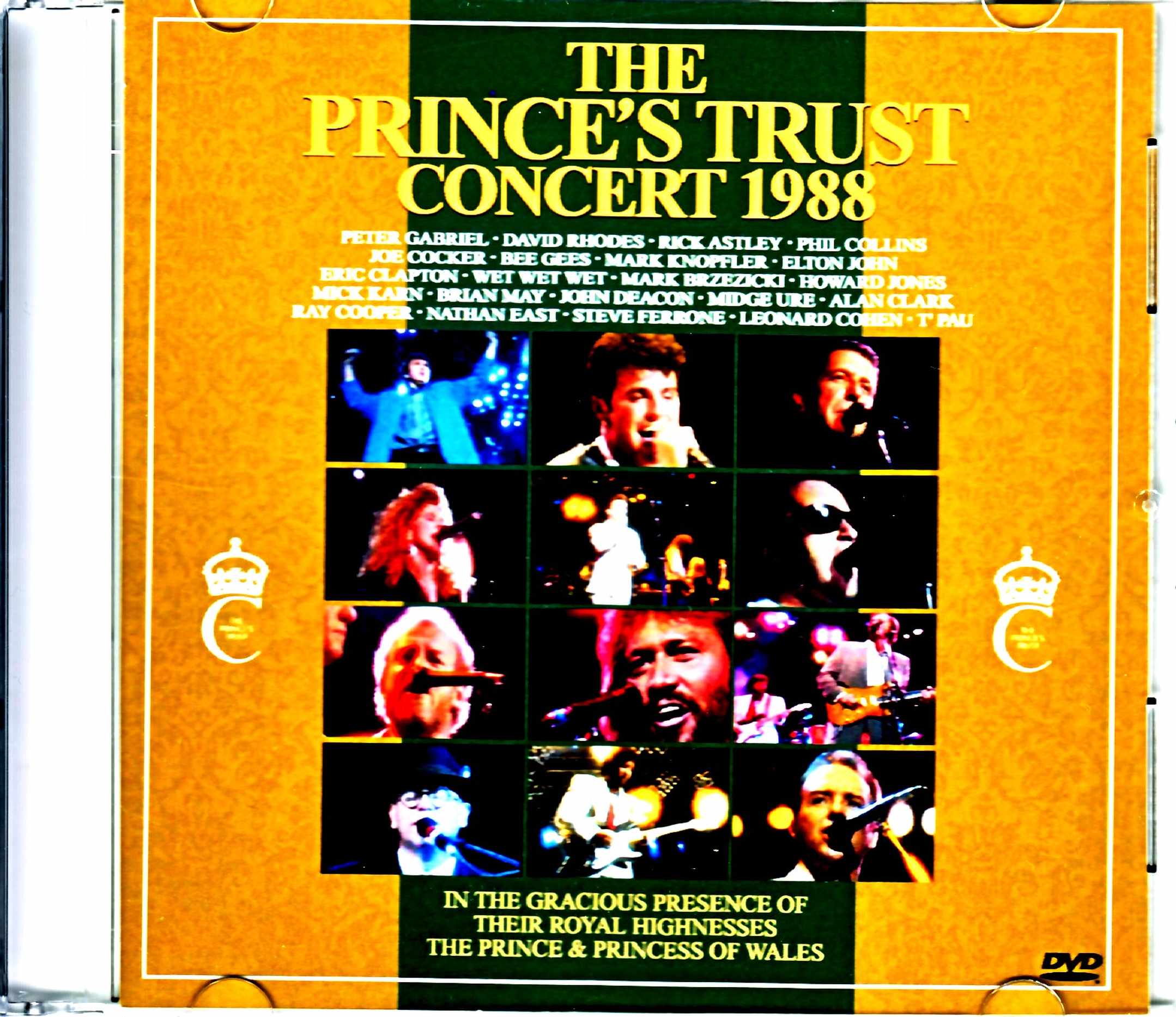 Various Artists Eric Clapton,Phil Collins,Elton John,Peter Gabriel/若年失業者支援の慈善団体 コンサート London,UK 1988