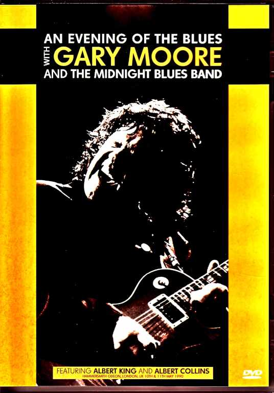 Gary Moore,Albert King,Albert Collins ゲイリー・ムーア/London,UK 1990 2Days Laser Disc Edition