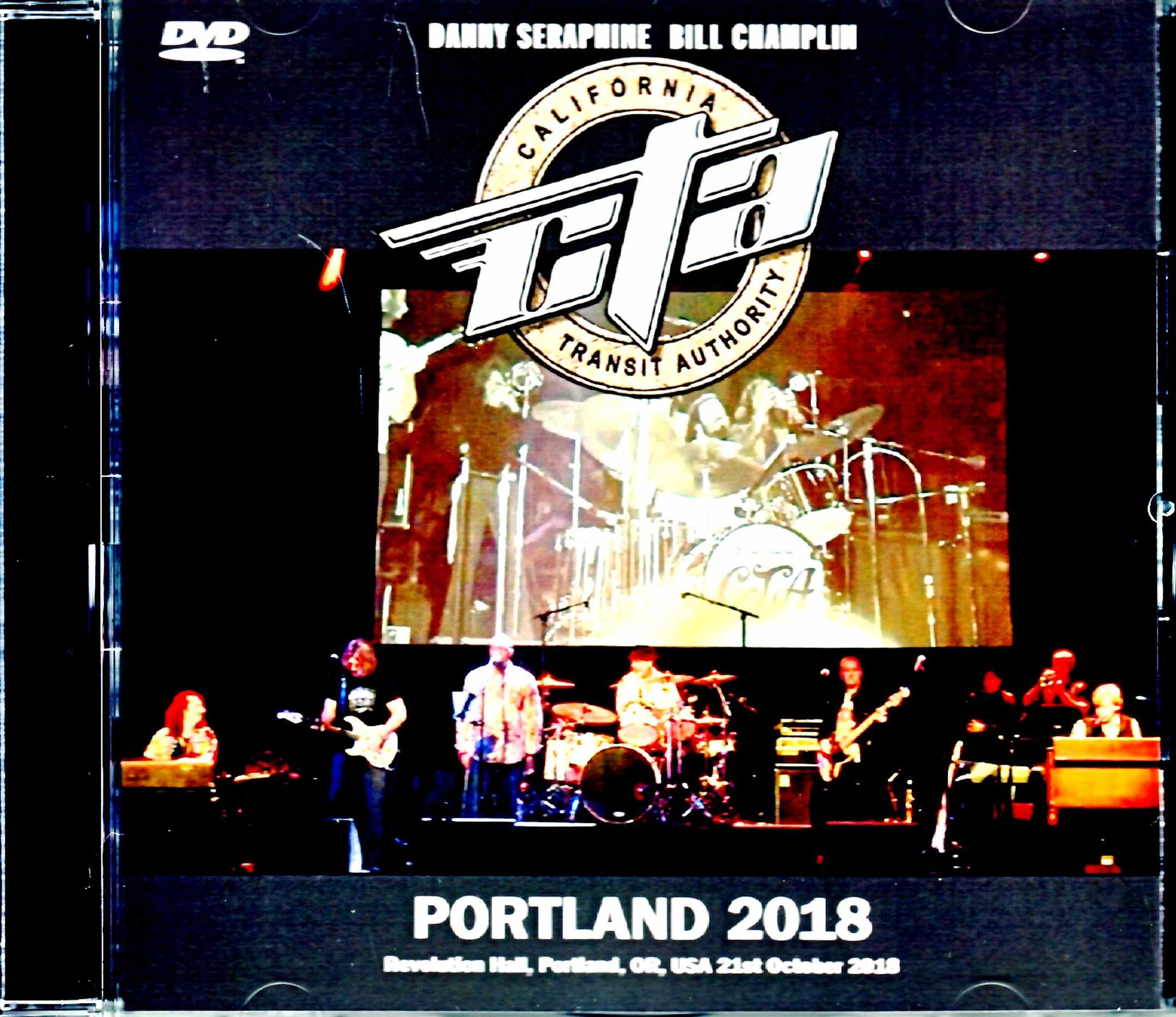 CTA Danny Seraphine,Bill Champlin ex Chicago シカゴ/OR,USA 2018