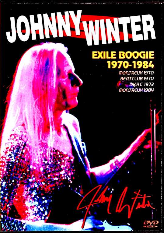 Johnny Winter ジョニー・ウィンター/100万ドルのギタリスト TV Live Footage 1970-1984