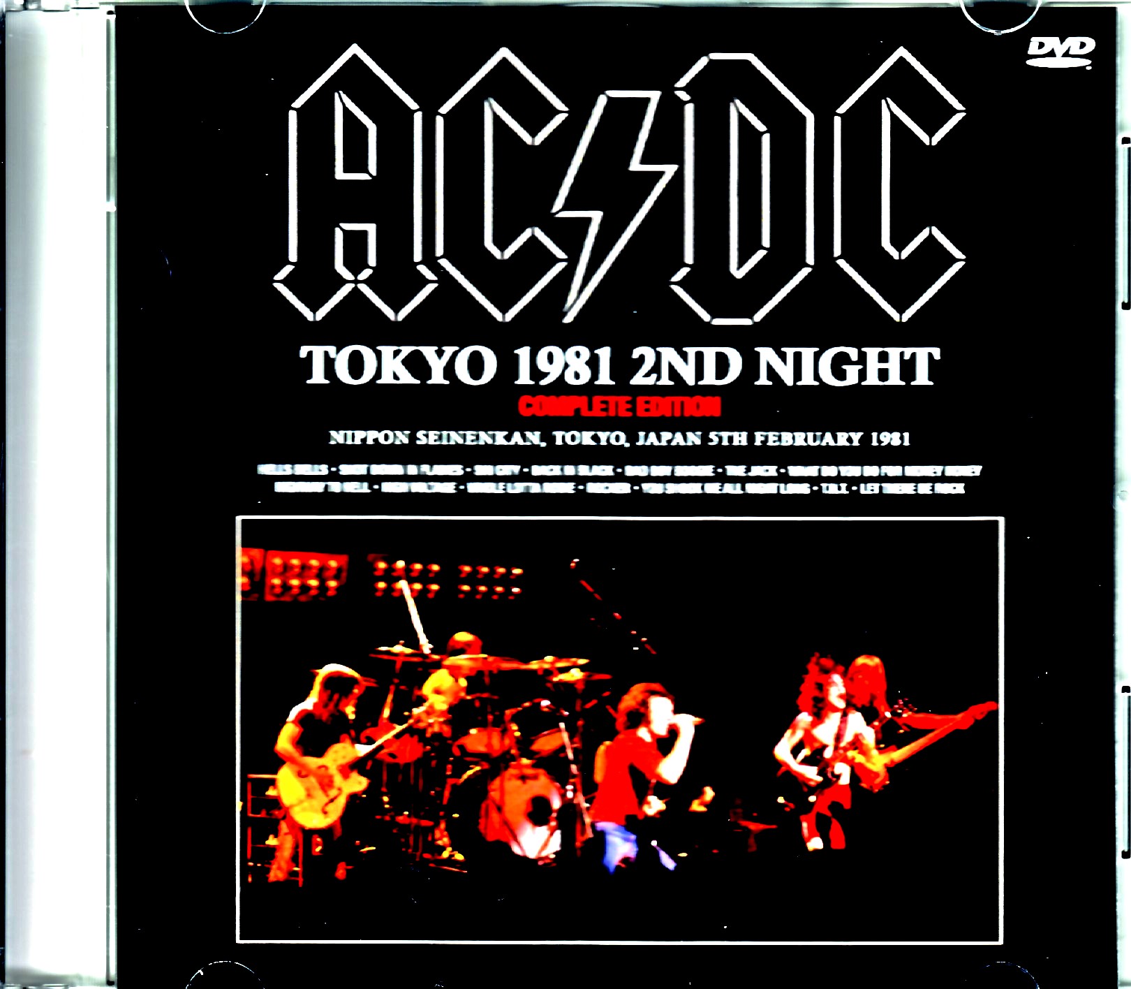 AC/DC エイシー・ディーシー/Tokyo,Japan 2.5.1981 Complete Edition