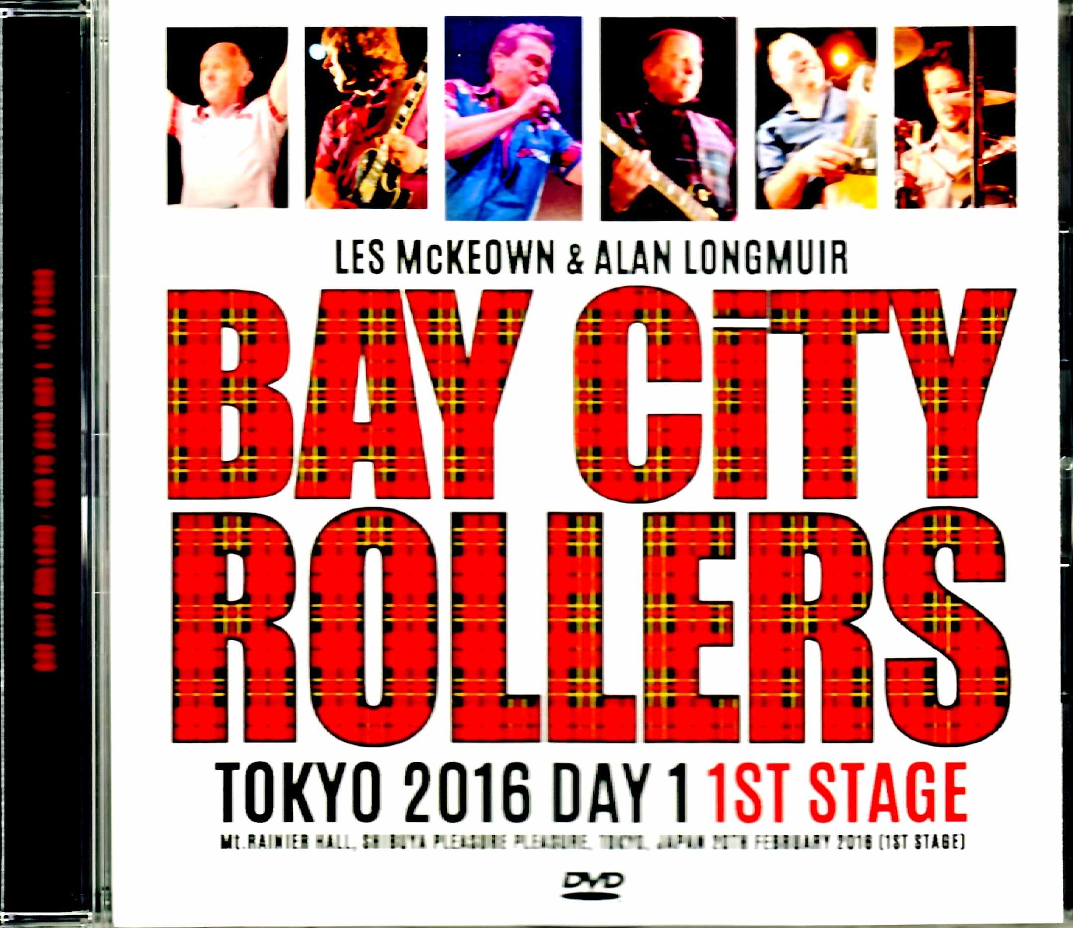 Bay City Rollers ベイ・シティ・ローラーズ/Tokyo,Japan 2.20.2016