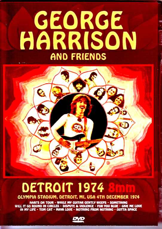 George Harrison ジョージ・ハリソン/MI,USA 1974 1st Show 8mm Edition