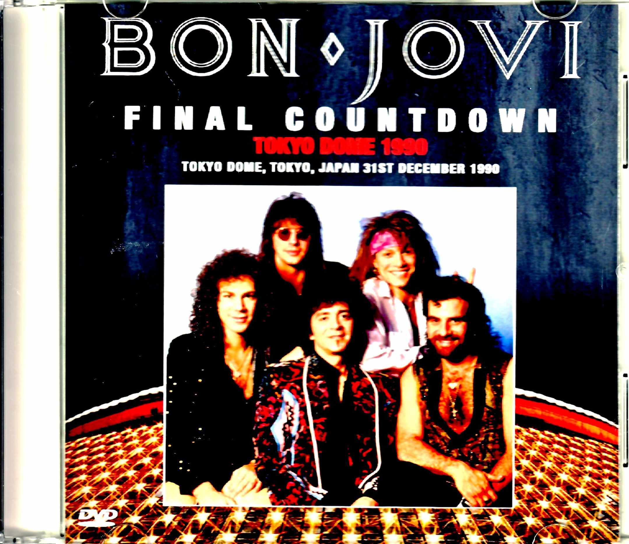 Bon Jovi ボン・ジョヴィ/年越しカウントダウン 1990年 Tokyo,Japan 12.31.1980