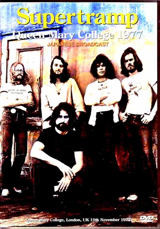 Supertramp スーパートランプ/London,UK 1977 Japanese Broadcast Edition