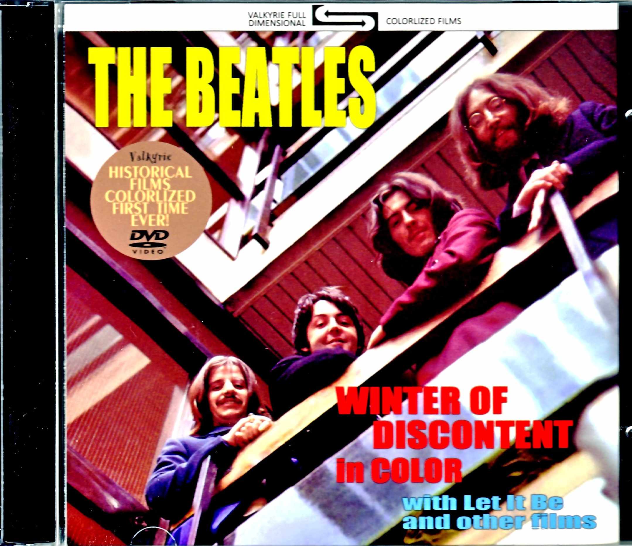 Beatles ビートルズ/ゲット・バック・セッション・フィルム カラー版 Get Back Sessions 1969 in Color