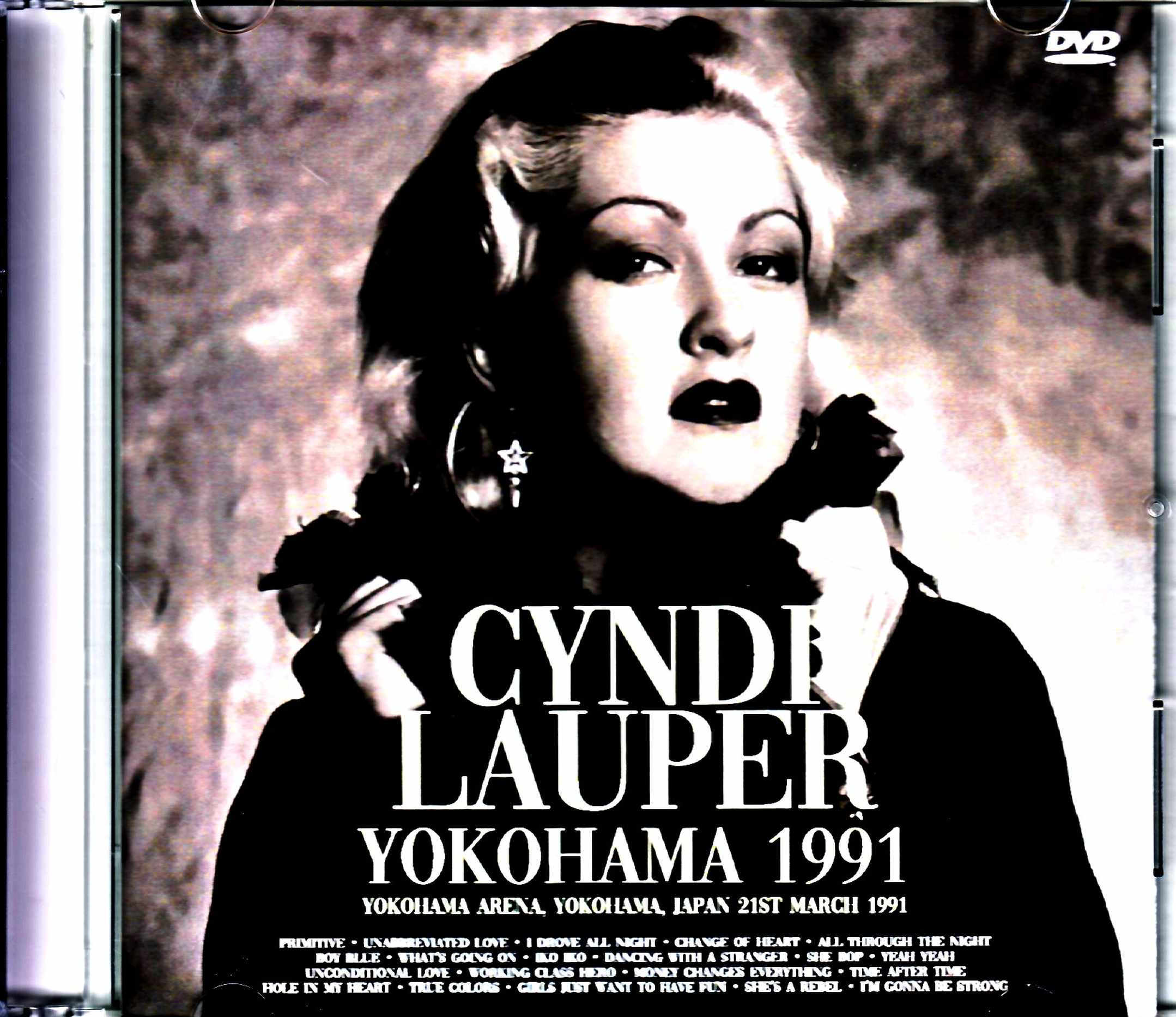 Cyndi Lauper シンディ・ローパー/Kanahawa,Japan 3.21.1991 & more