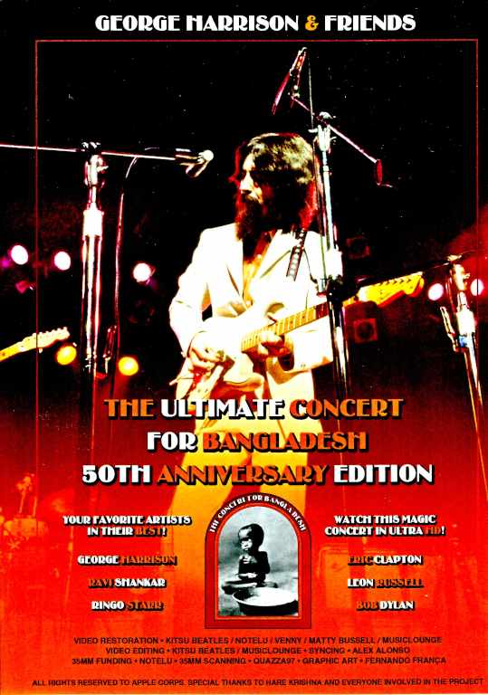 George Harrison ジョージ・ハリソン/バングラデシュ公演 50周年 Bangladesh 50th Anniversary Edition