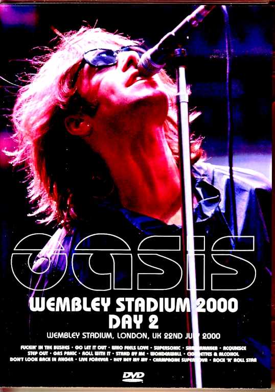 Oasis オアシス/London,UK 7.22.2000