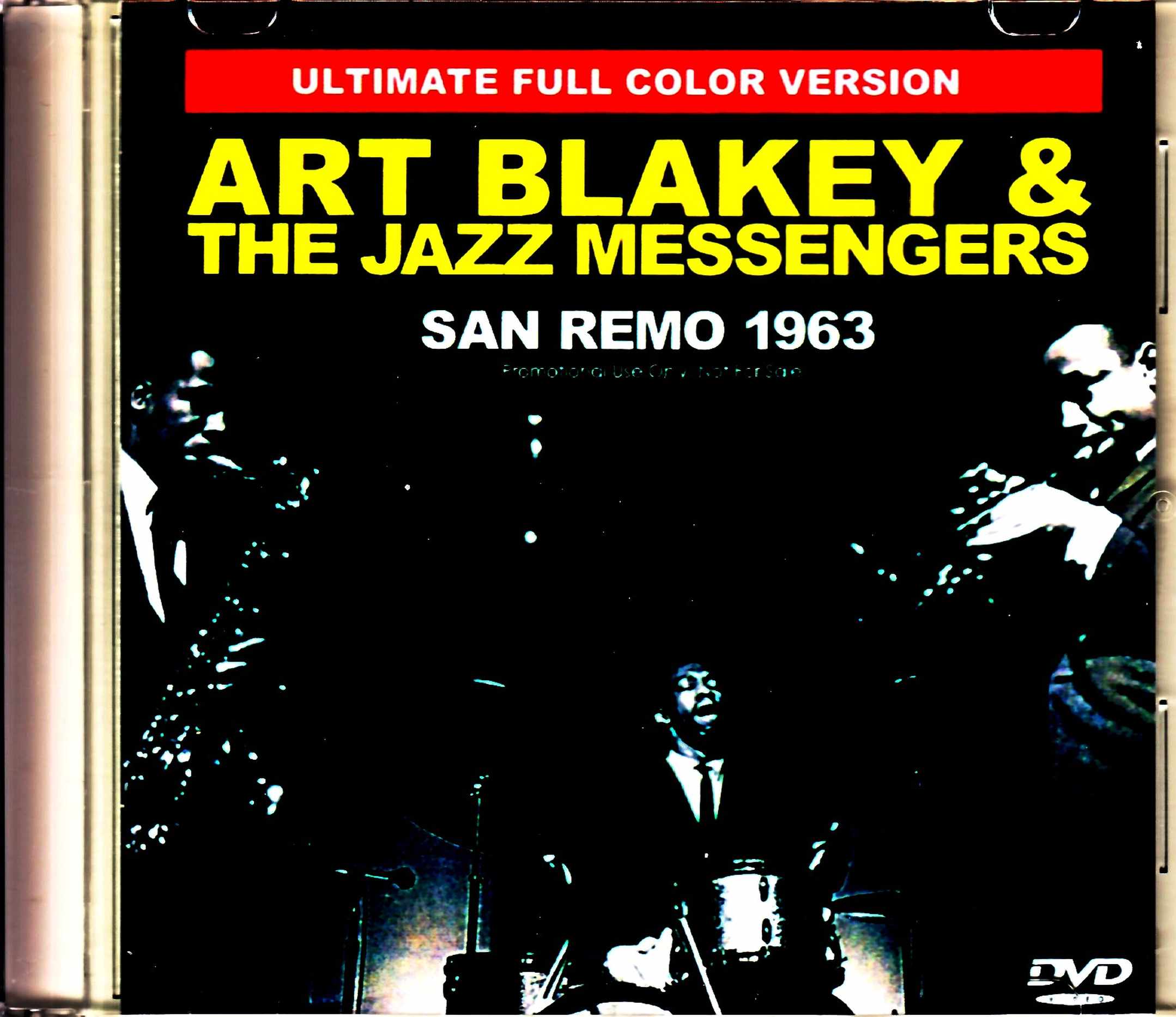 Art Blakey & the Jazz Messengers Wayne Shorter,Cedar Walton,Freddie Hubbard アート・ブレイキー/Italy 1963 Full Color Version