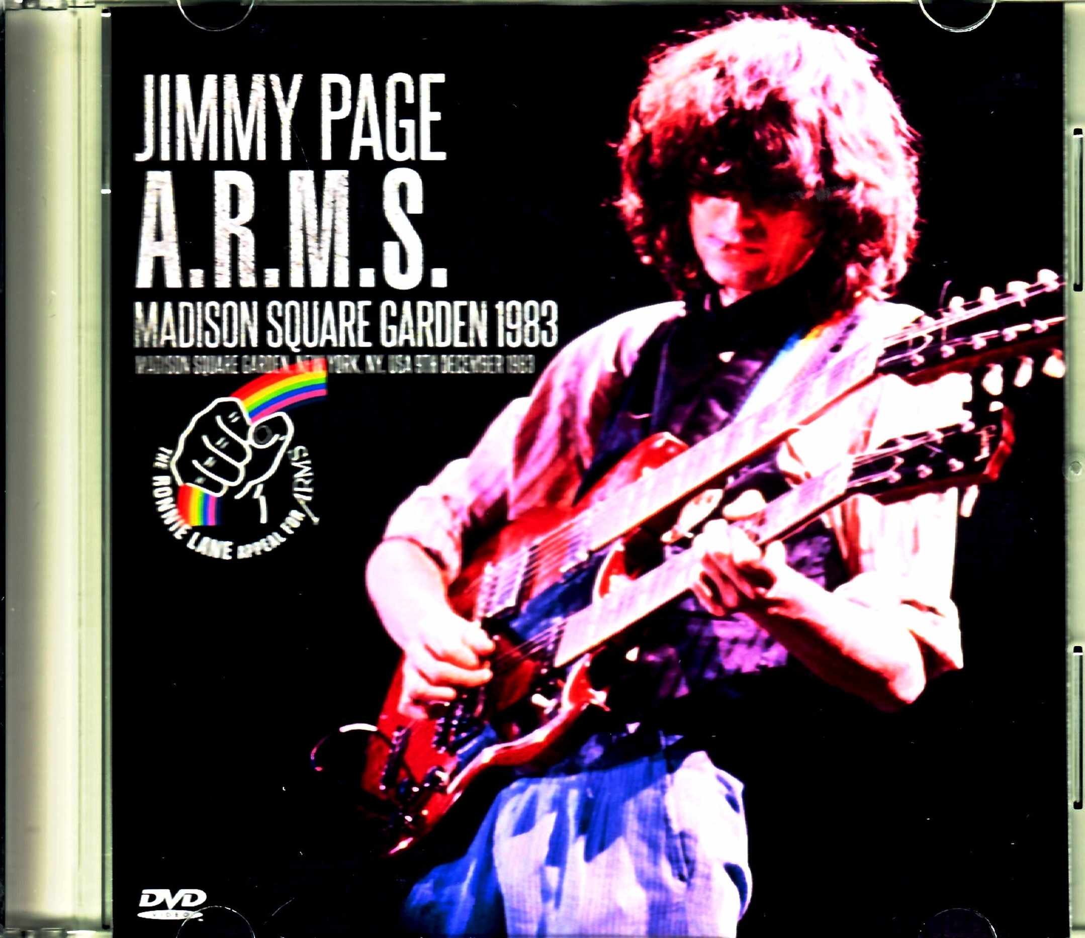 Jimmy Page Jeff Beck Eric Clapton ジミー・ペイジ/NY,USA 1983