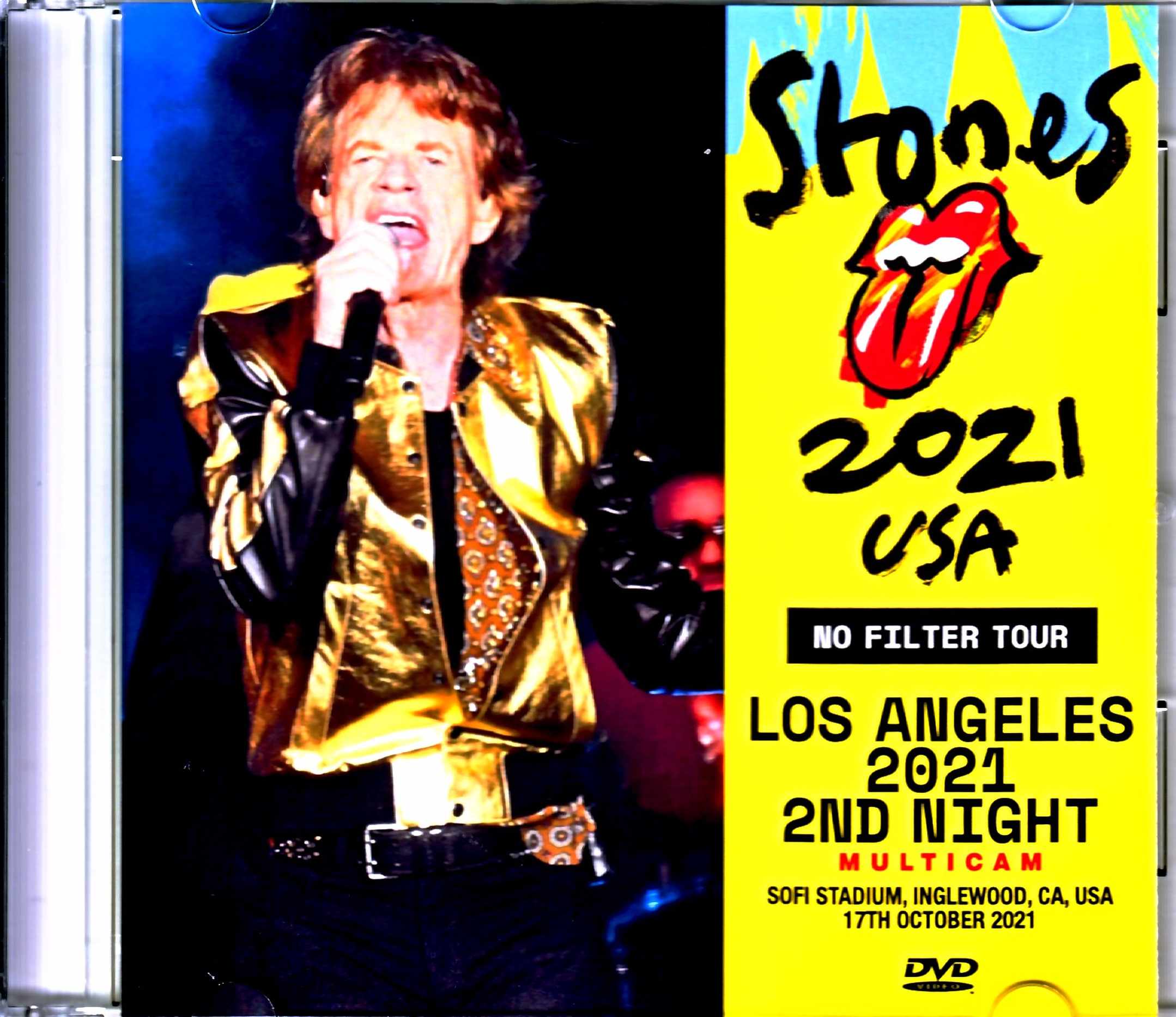 Rolling Stones ローリング・ストーンズ/CA,USA 10.17.2021 Multicam Jewel Version