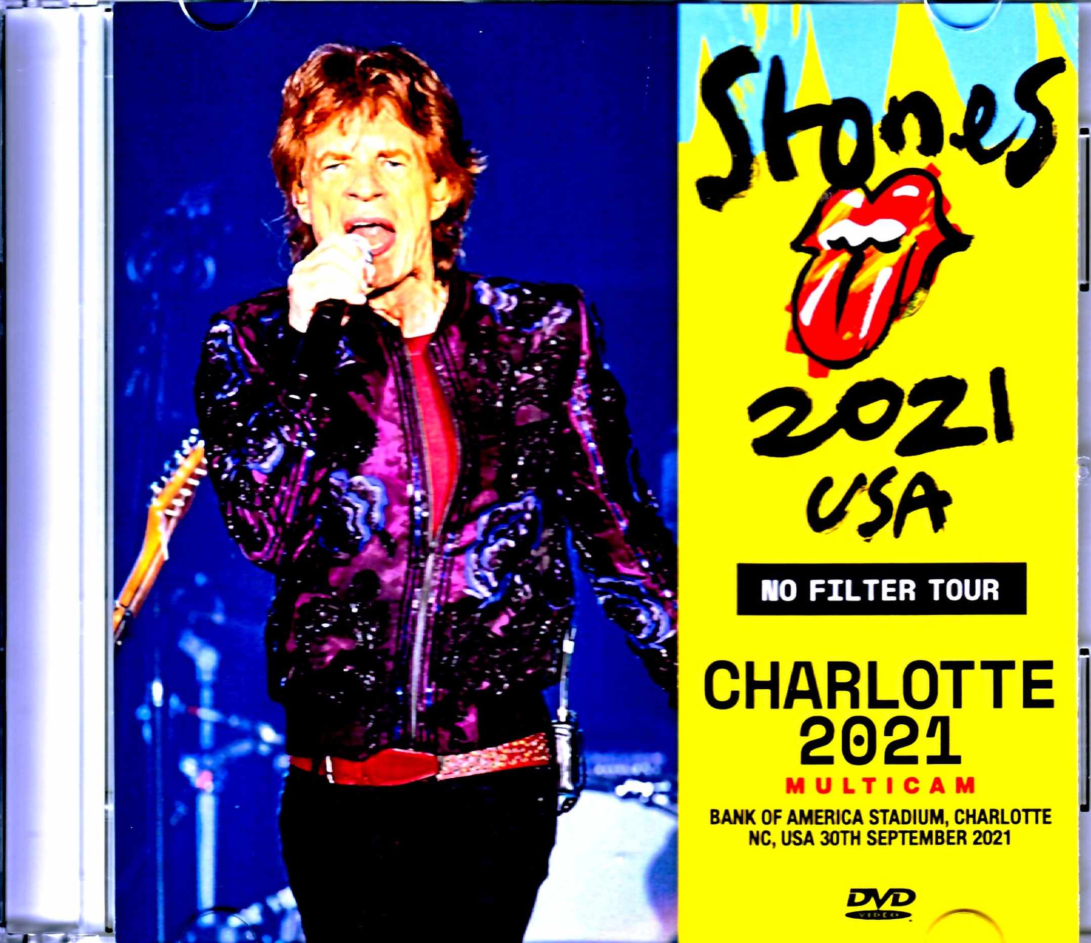 Rolling Stones ローリング・ストーンズ/NC,USA 2021 Multicam & more Jewel Version
