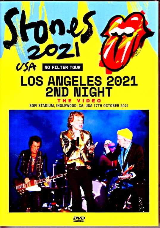 Rolling Stones ローリング・ストーンズ/CA,USA 10.17.2021 2-Cam Matrix