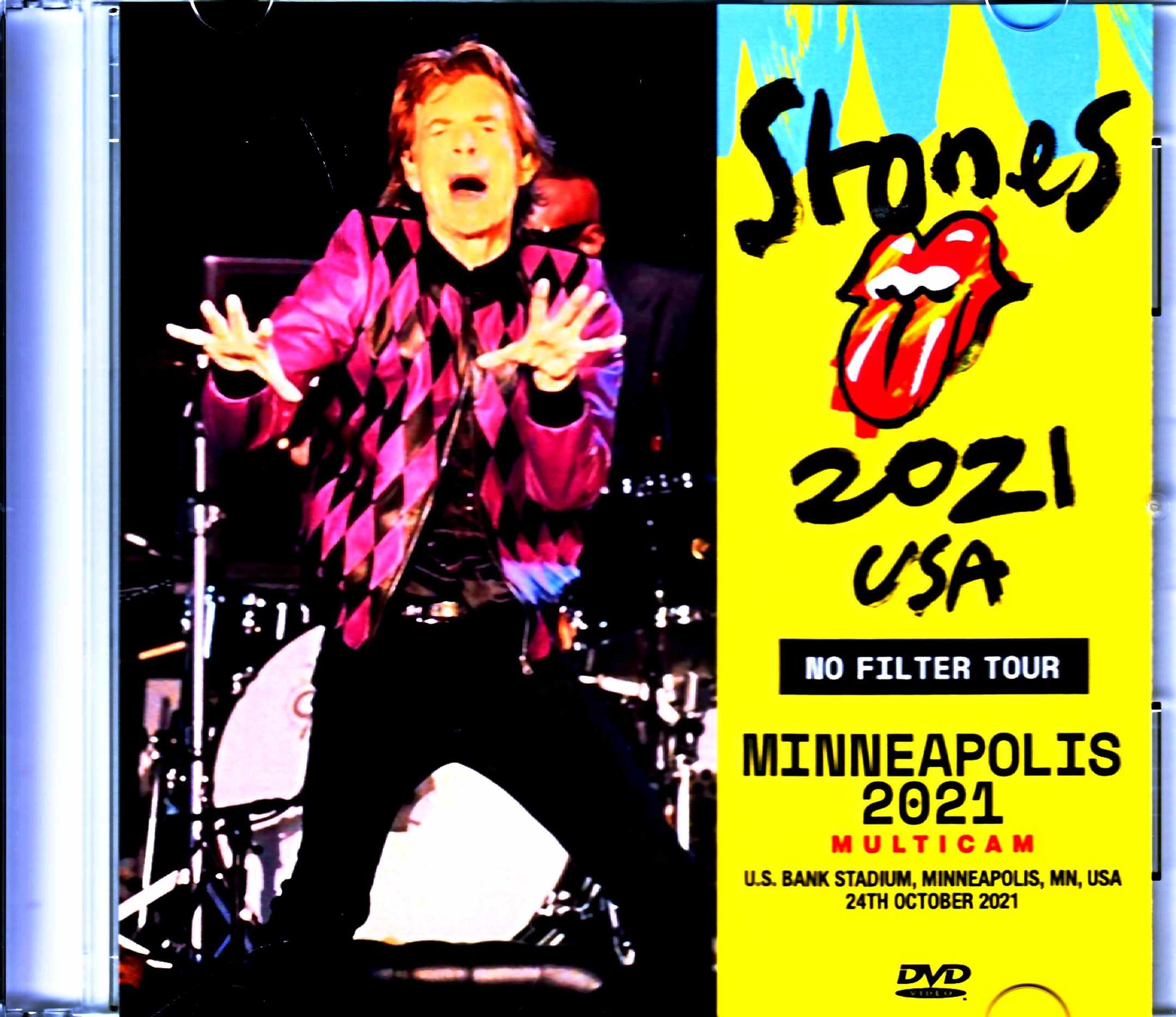 Rolling Stones ローリング・ストーンズ/MN,USA 2021 Multi-Cam & more Jewel Version