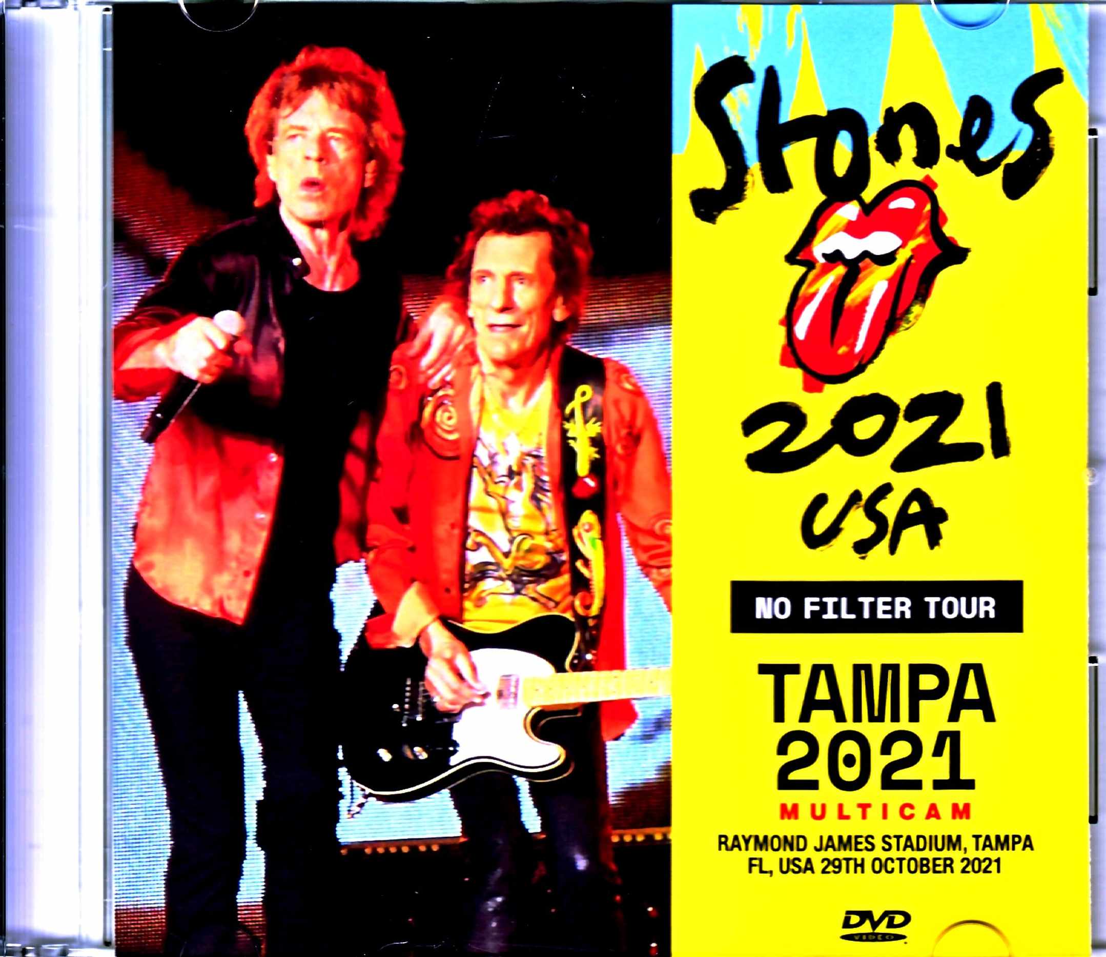 Rolling Stones ローリング・ストーンズ/FL,USA 10.29.2021 Multi-Cam & more Jewel Version